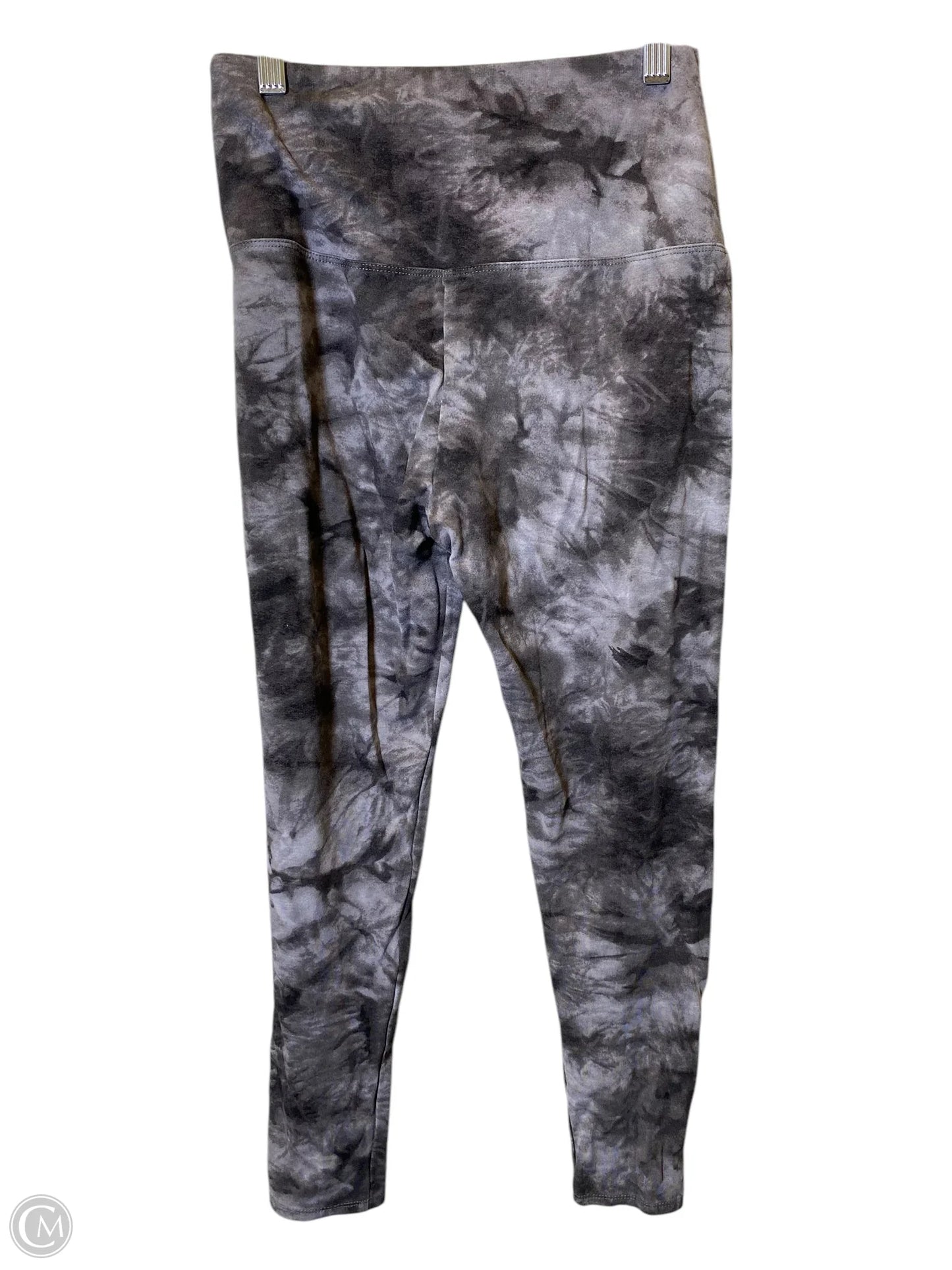 Athletic Leggings By Rachel Zoe In Tie Dye Print, Size: M