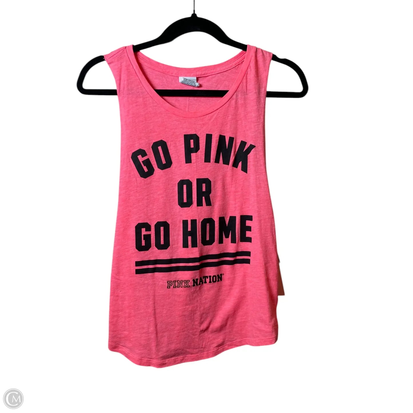 Athletic Tank Top By Pink In Pink, Size: Xs