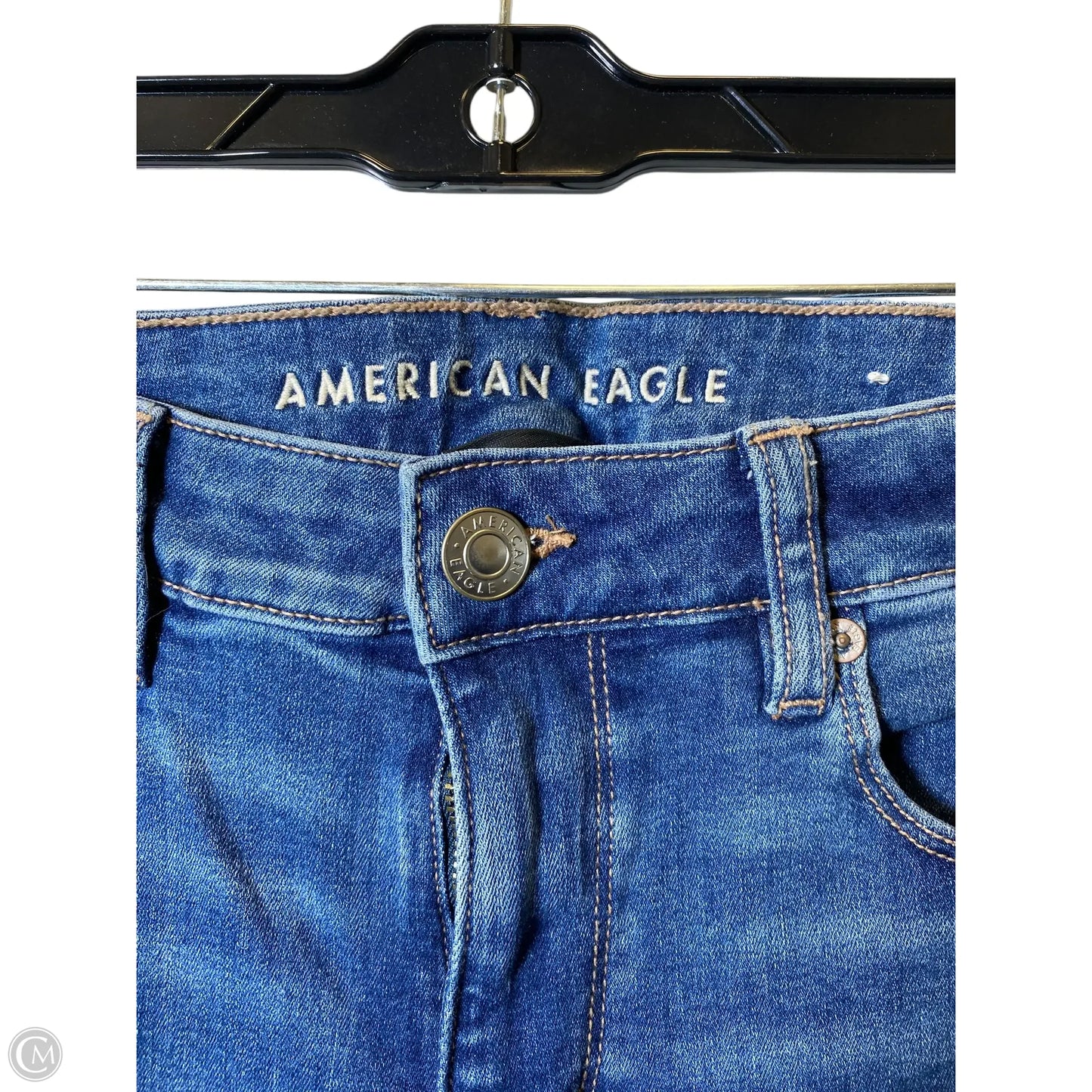 Jeans Boot Cut By American Eagle In Blue, Size: 8