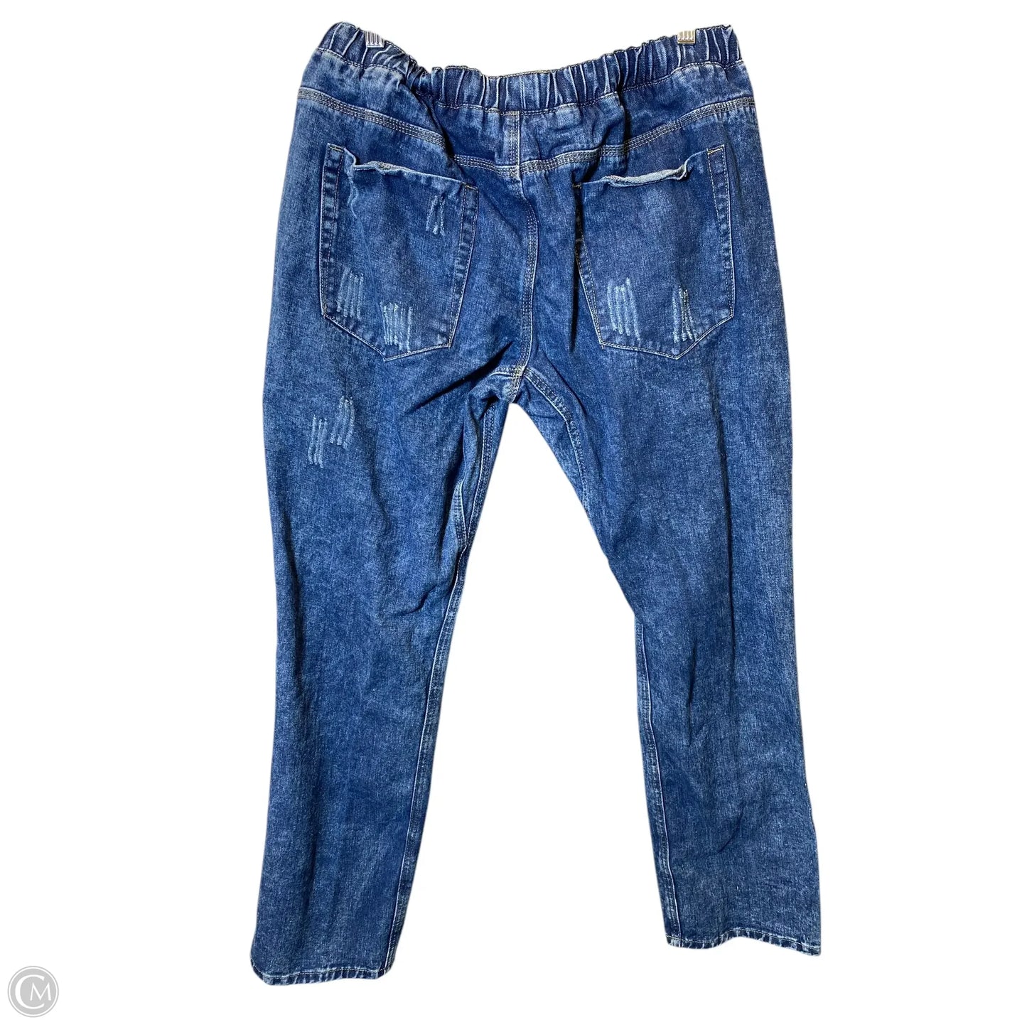 Jeans Straight By Cmc In Blue, Size: 2x