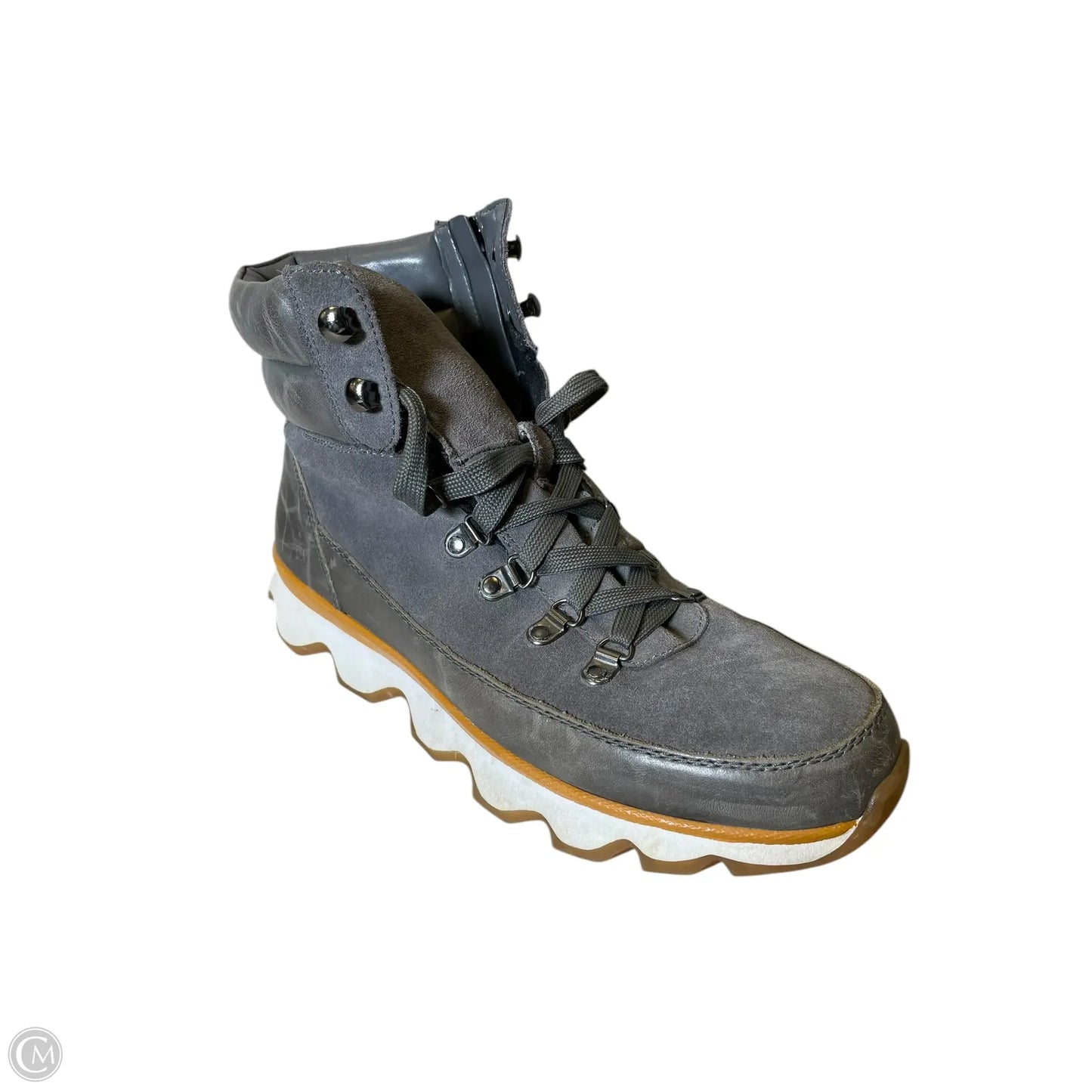 Shoes Hiking By Blondo In Grey, Size: 9.5