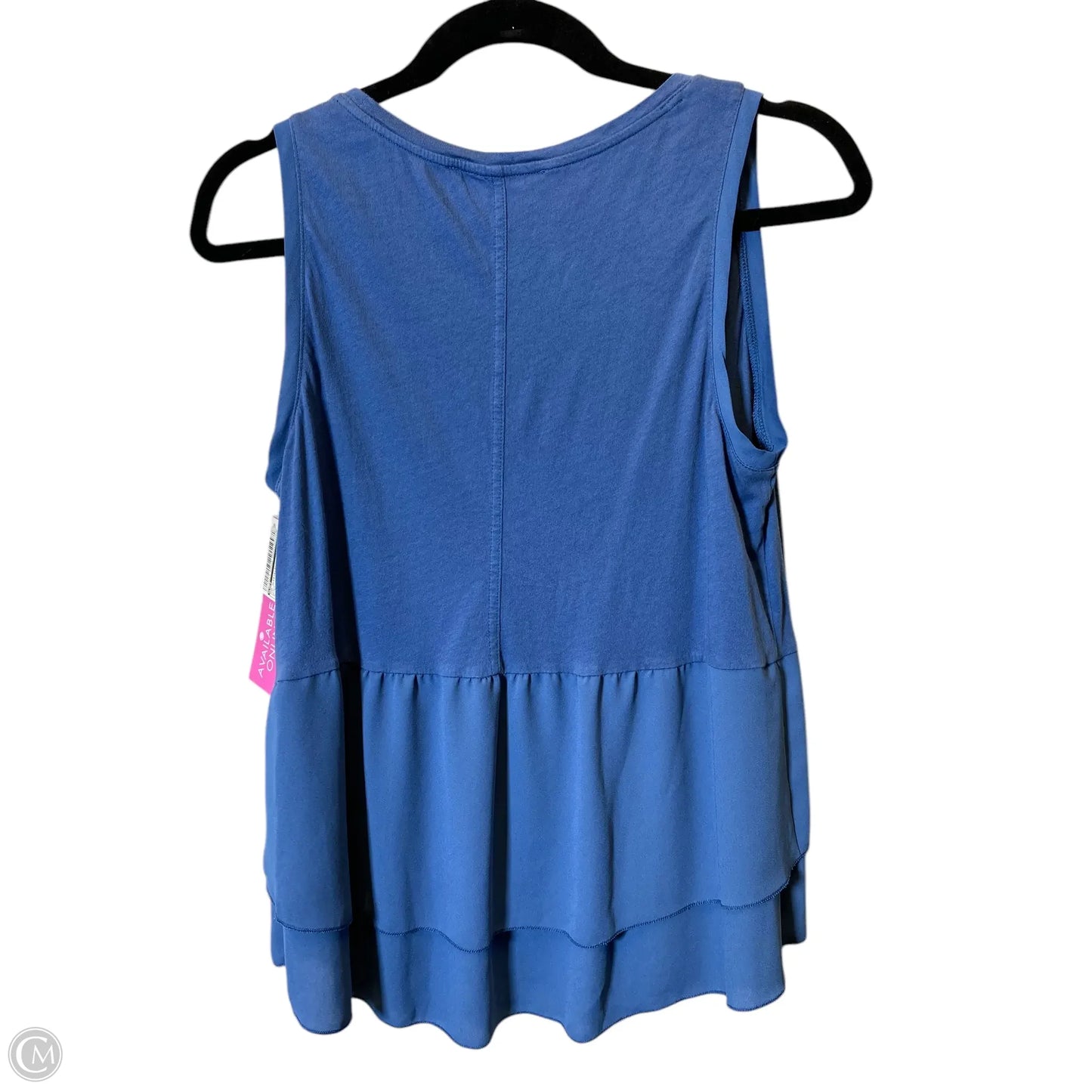 Top Sleeveless By Loft In Black, Size: M