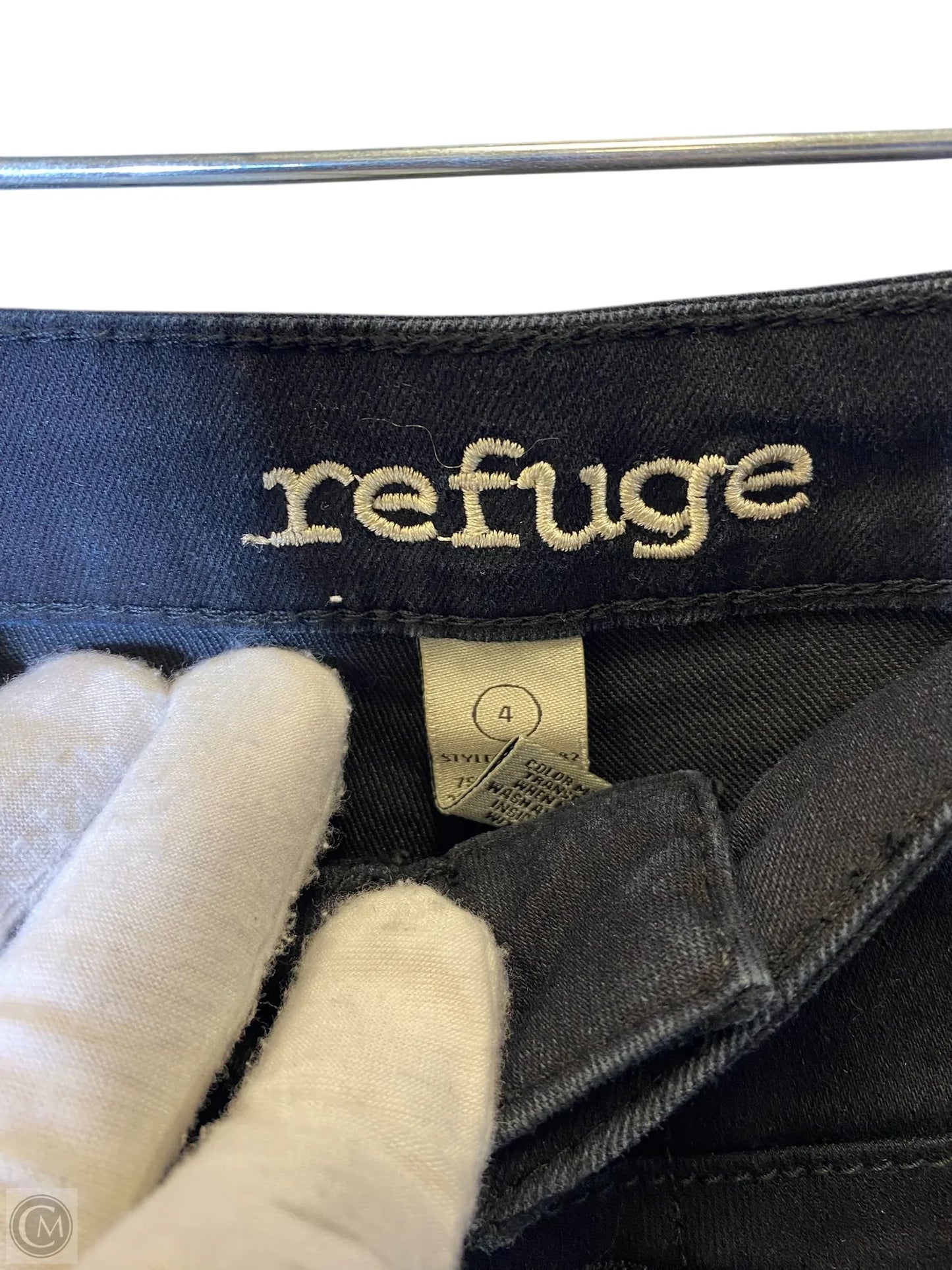 Jeans Skinny By Refuge In Black, Size: 4