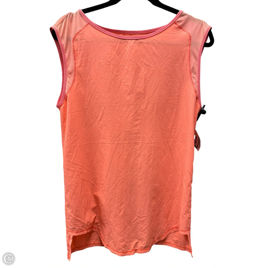 Athletic Tank Top By Lululemon In Peach, Size: S
