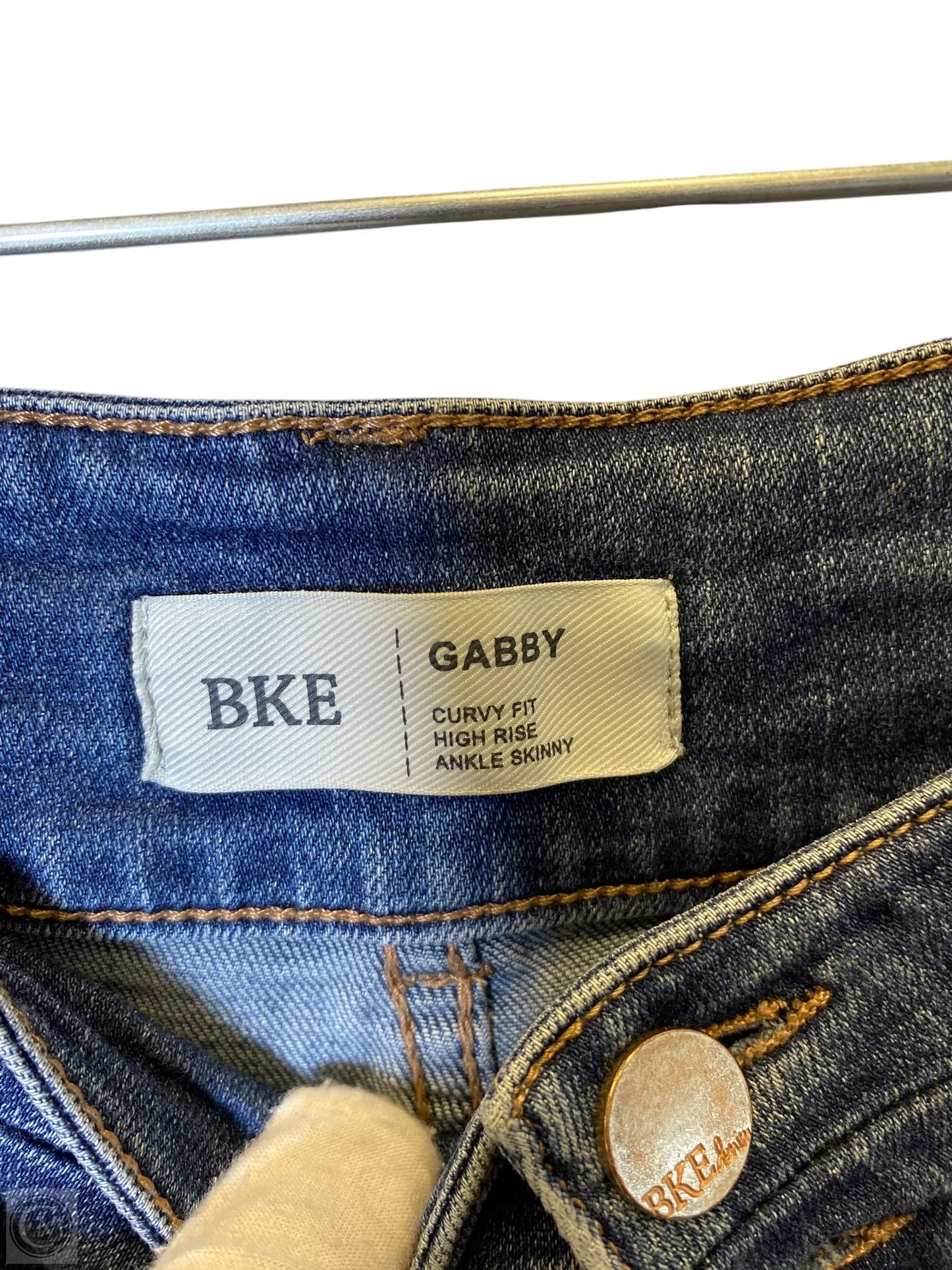 Jeans Skinny By Bke In Blue, Size: 10