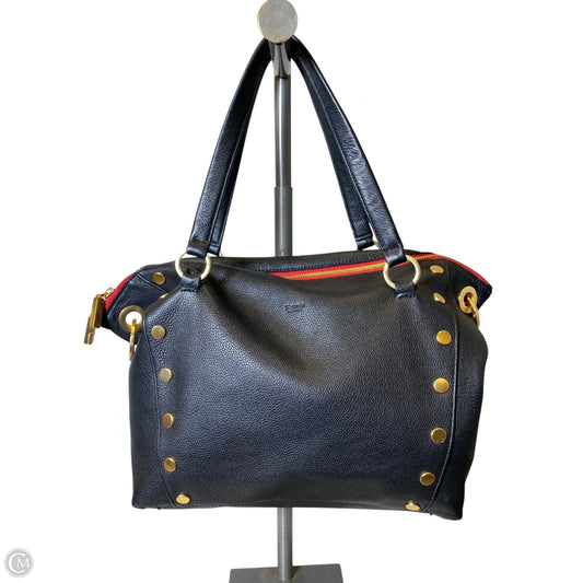 Handbag Leather By Hammitt, Size: Medium