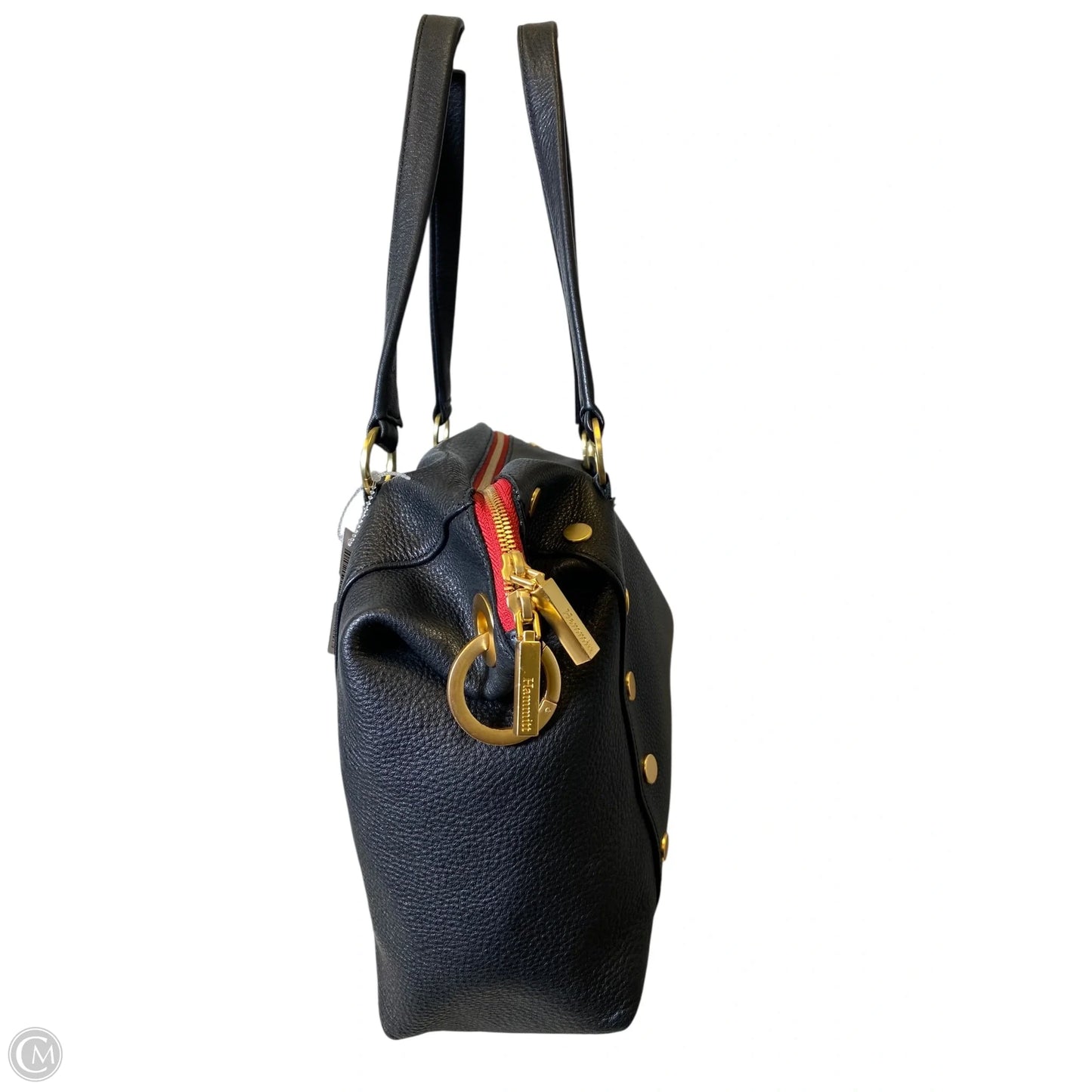 Handbag Leather By Hammitt, Size: Medium