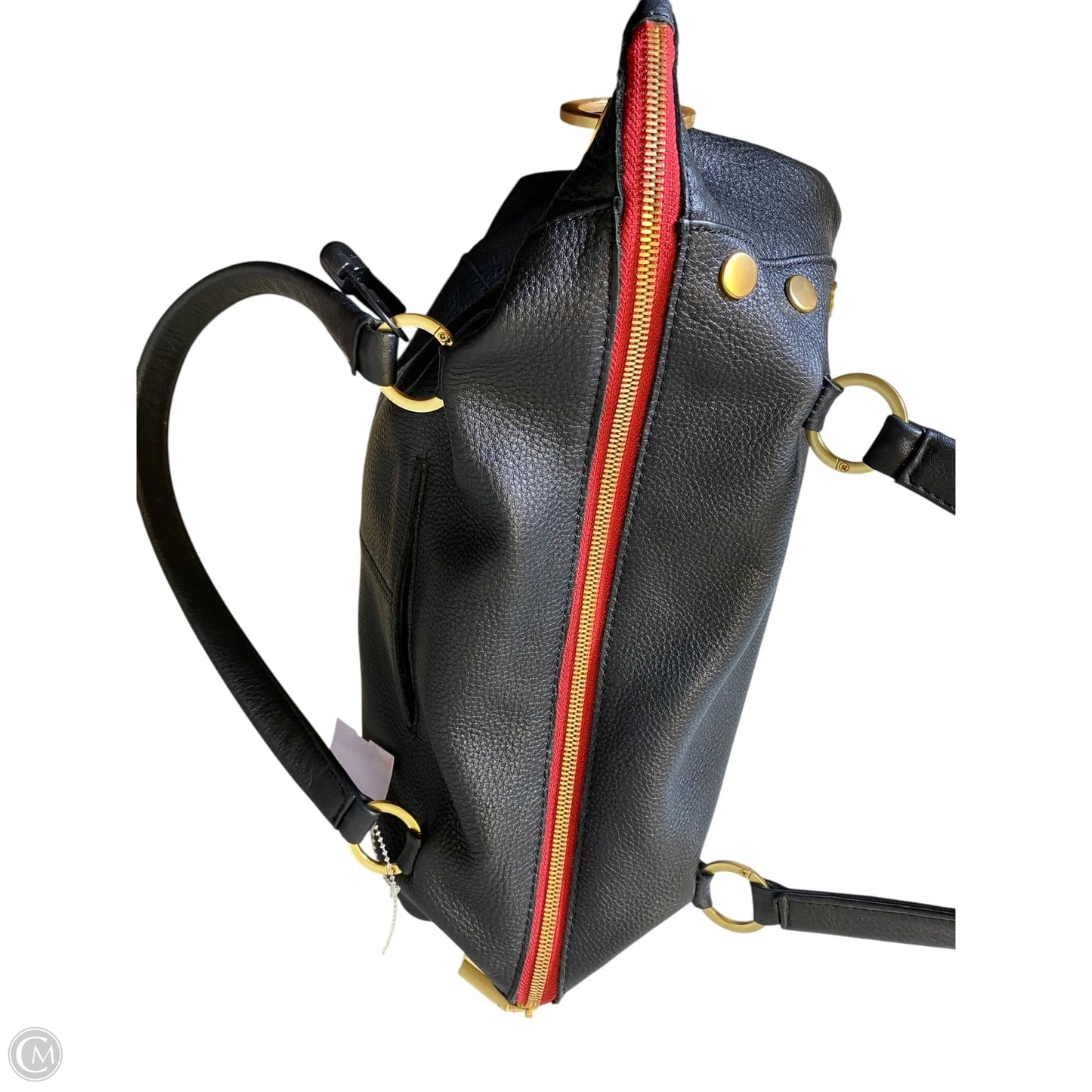 Handbag Leather By Hammitt, Size: Medium