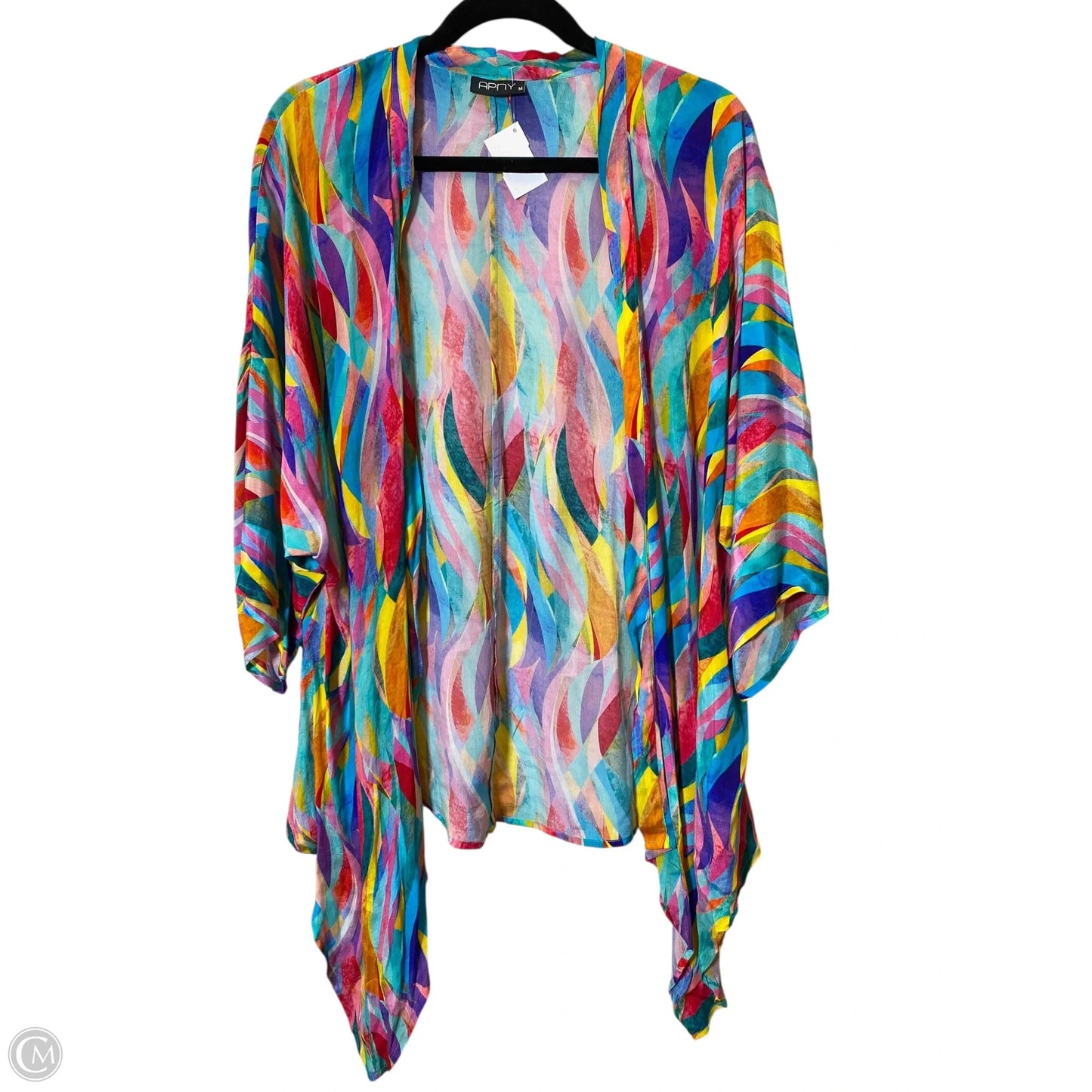 Kimono By Clothes Mentor In Multi-colored, Size: M