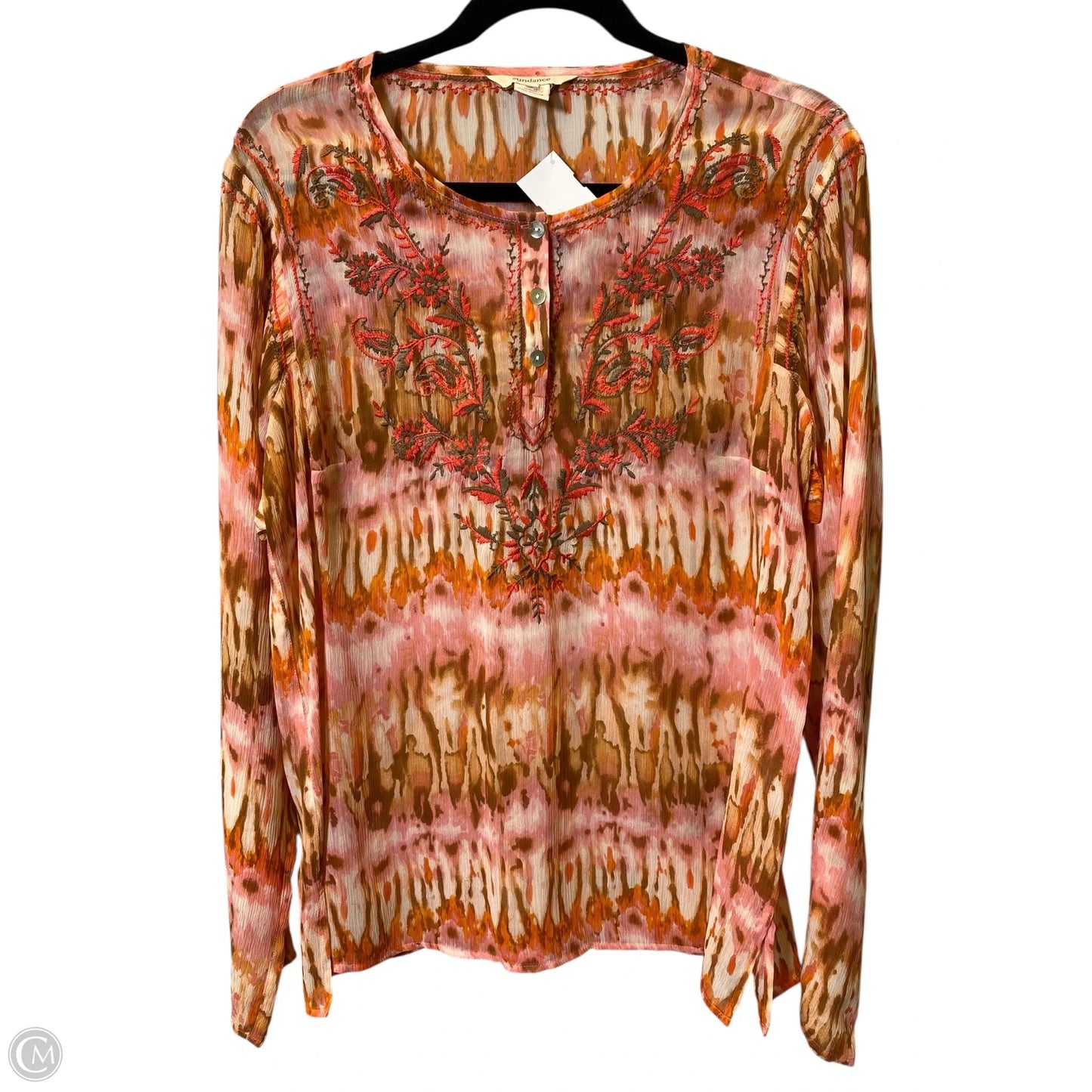 Top Long Sleeve By Sundance In Multi-colored, Size: L