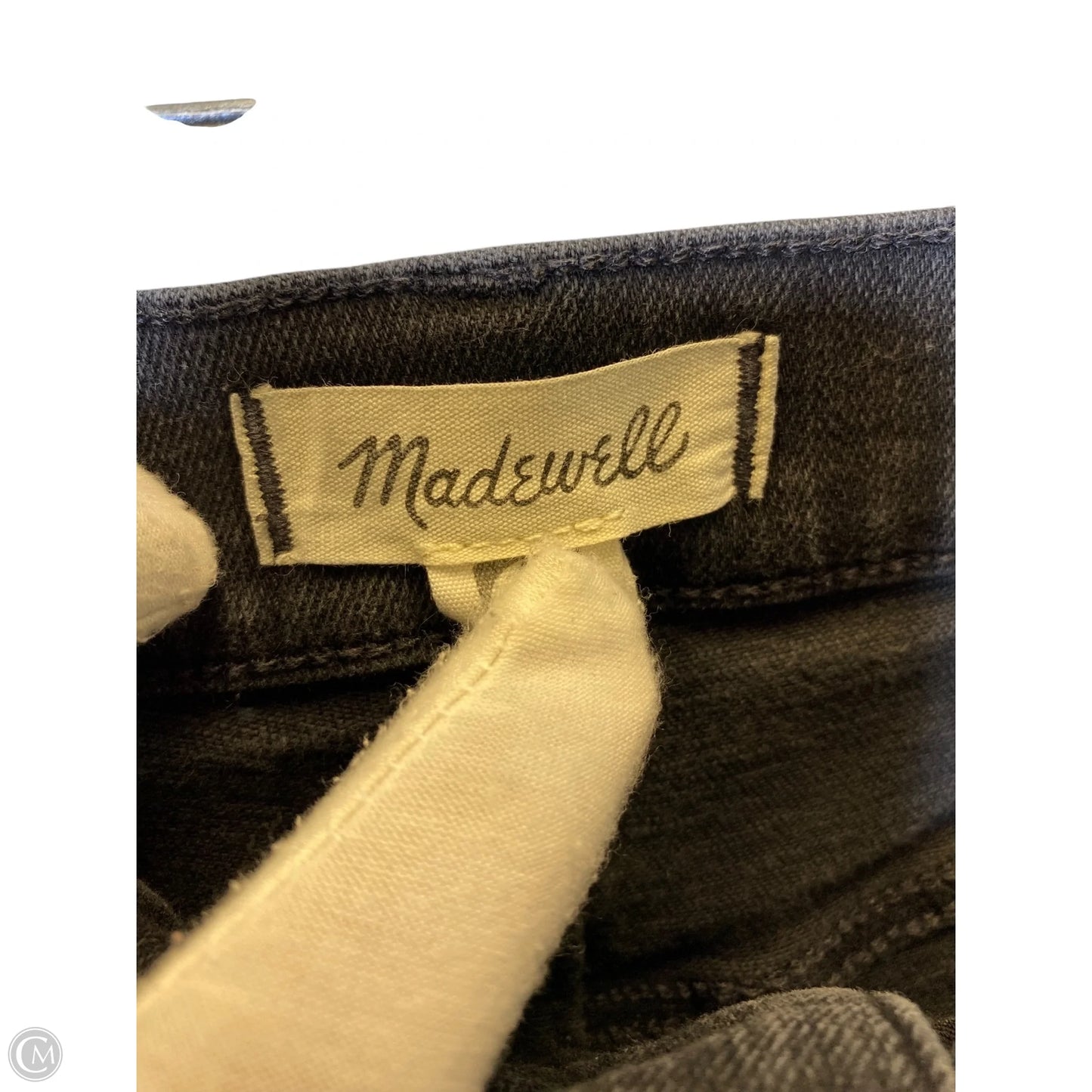 Jeans Skinny By Madewell In Black, Size: 8