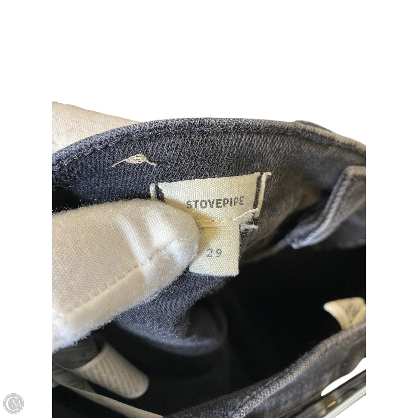 Jeans Skinny By Madewell In Black, Size: 8