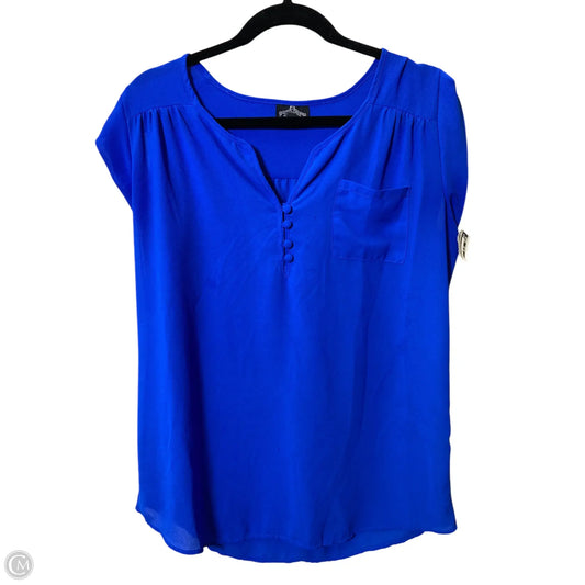 Top Sleeveless By Angie In Blue, Size: M