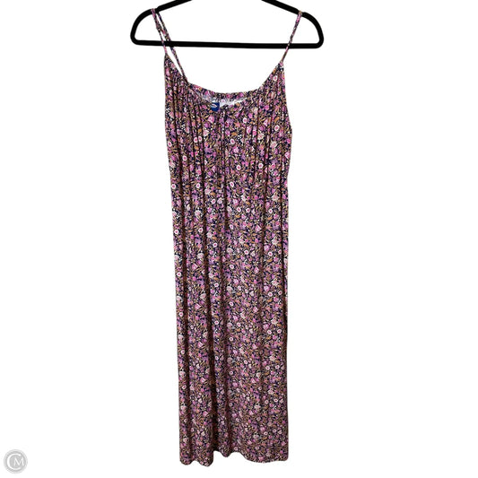 Dress Casual Maxi By Old Navy In Multi-colored, Size: L