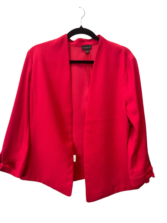 Red Jacket Other Ann Taylor, Size L