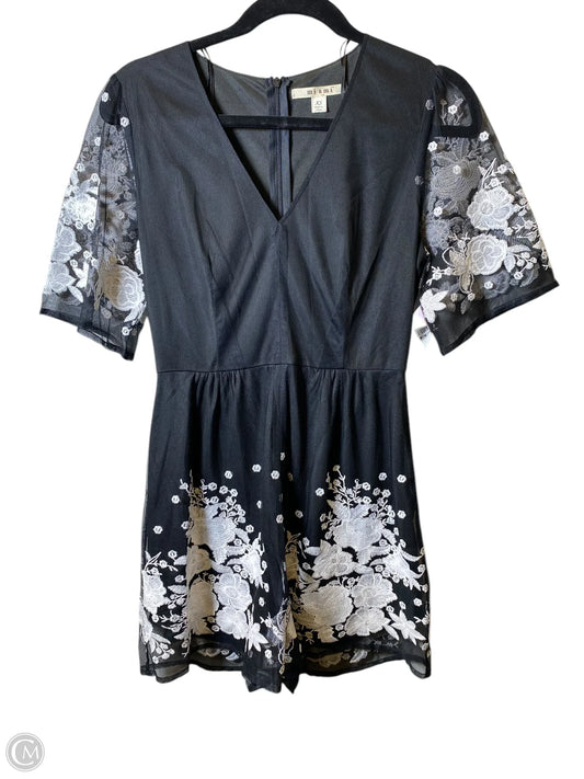 Romper By Mi Ami In Black, Size: Xs