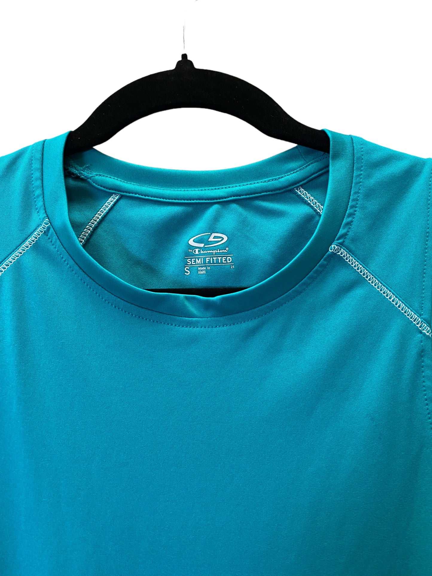 Athletic Tank Top By Champion In Teal, Size: S