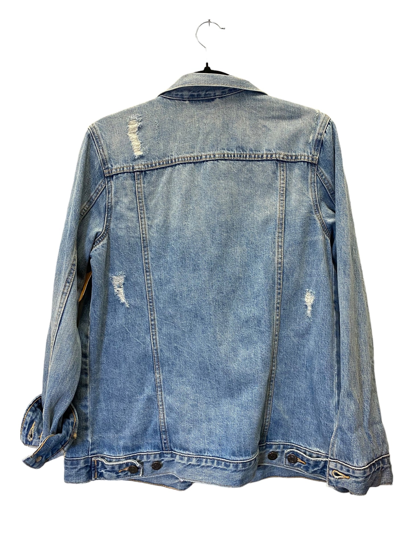 Jacket Denim By Gap In Blue, Size: S