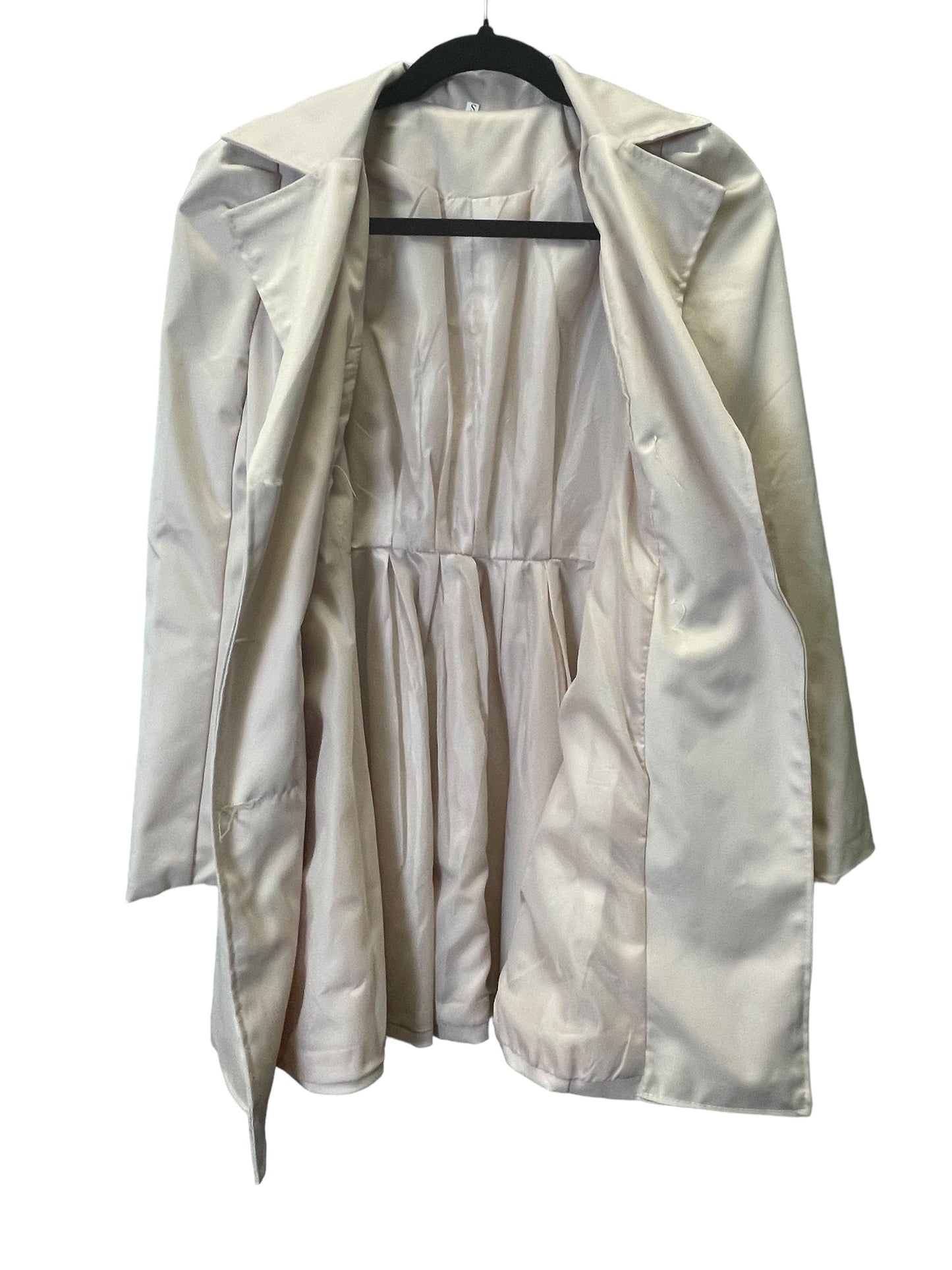 Coat Other By Clothes Mentor In Cream, Size: S