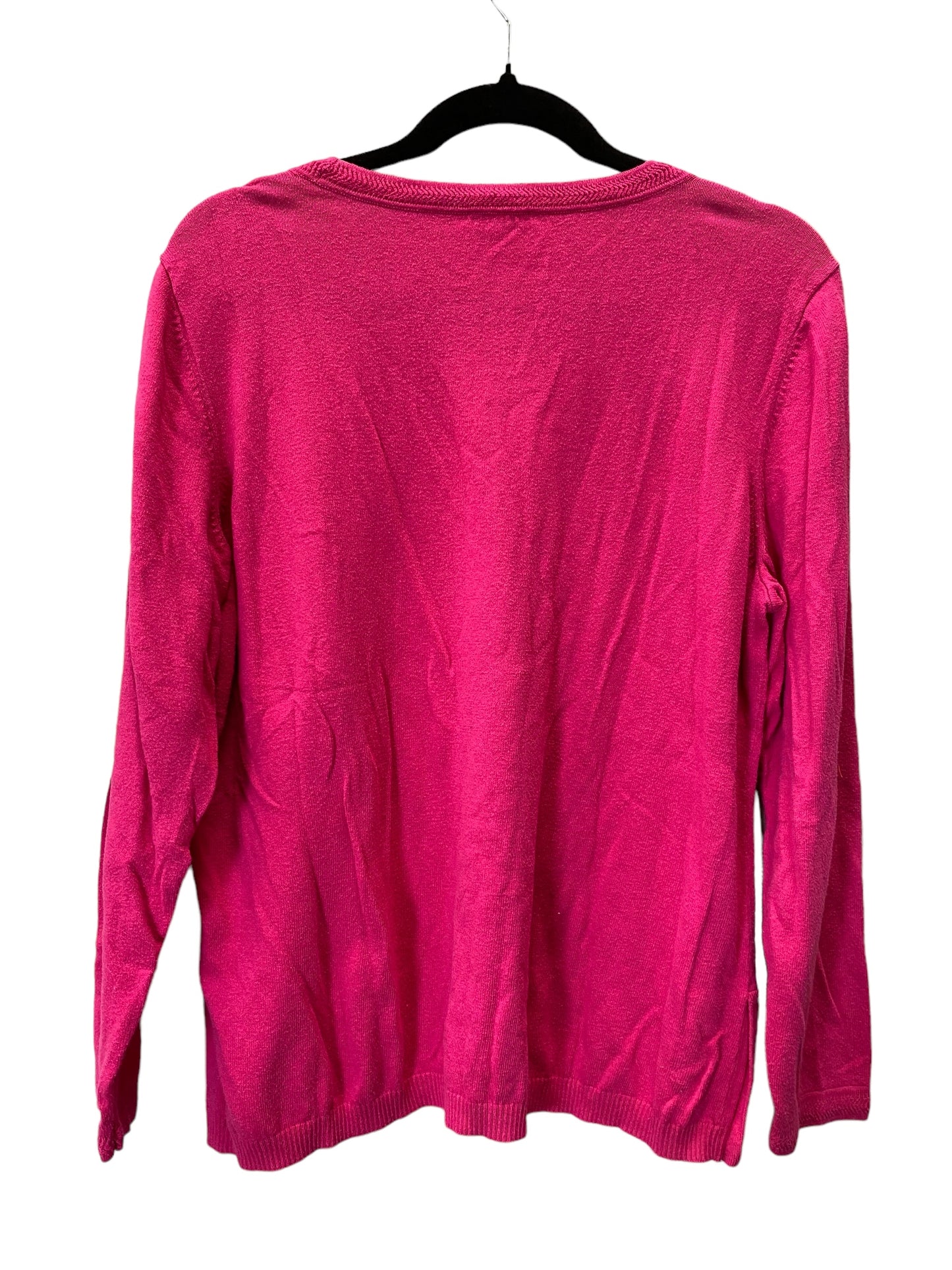 Pink Top Long Sleeve Talbots, Size Xl