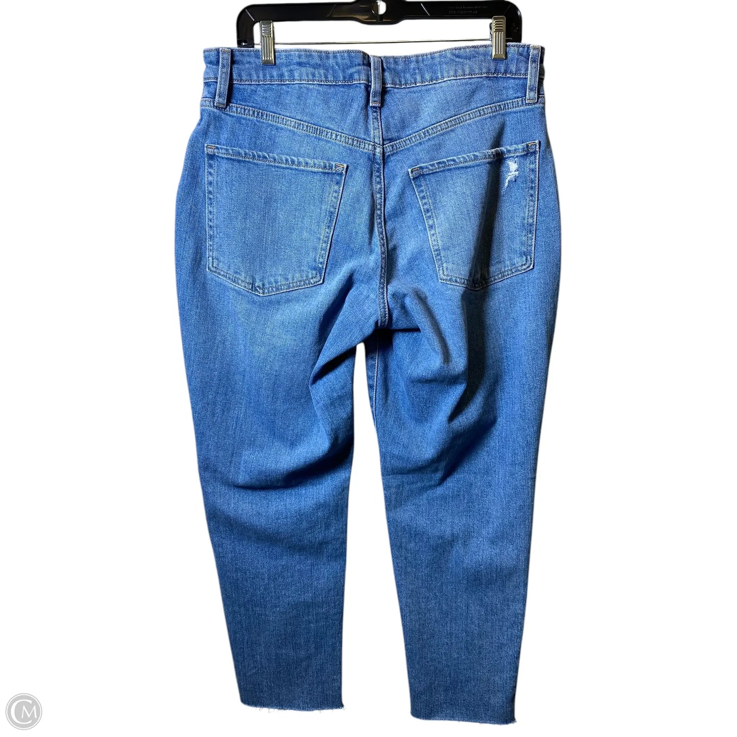 Jeans Straight By Old Navy In Blue Denim, Size: 12