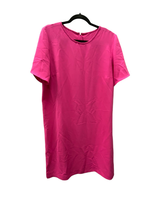 Dress Casual Short By Clothes Mentor In Pink, Size: Xl