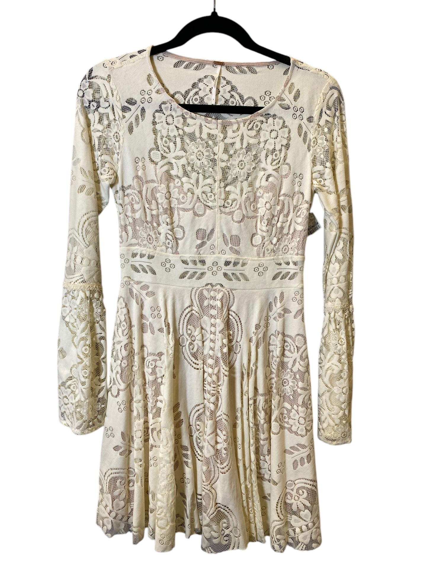 Dress Casual Short By Free People In Cream, Size: S