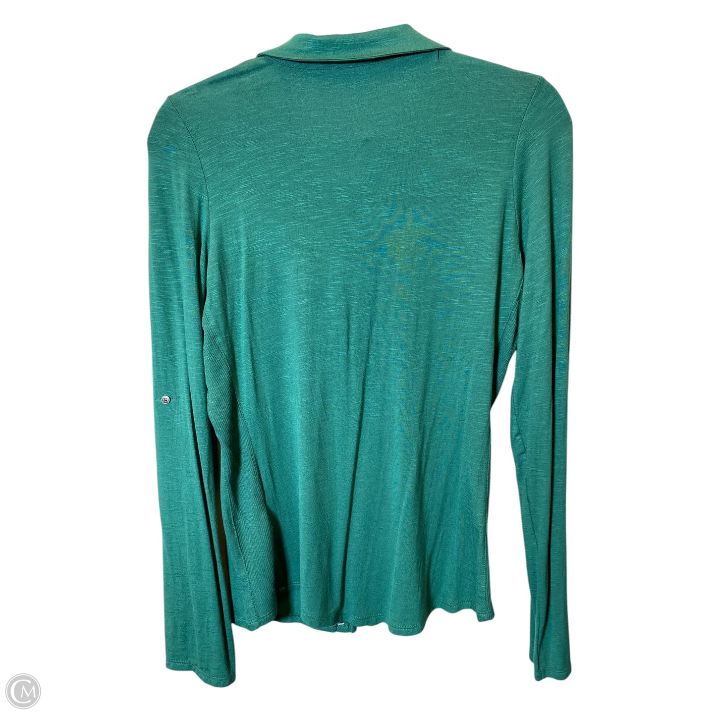 Blouse Long Sleeve By Venus In Green, Size: S