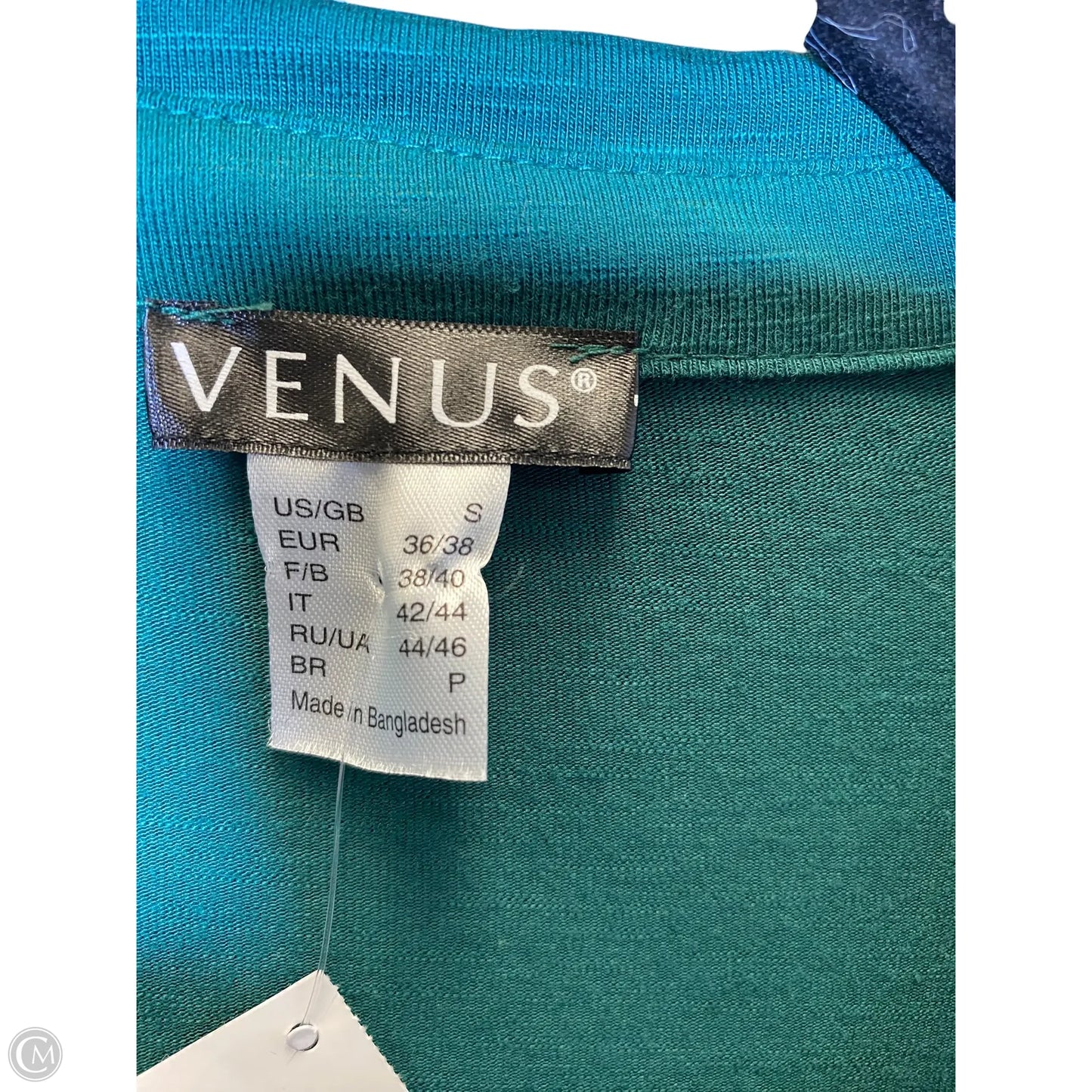 Blouse Long Sleeve By Venus In Green, Size: S