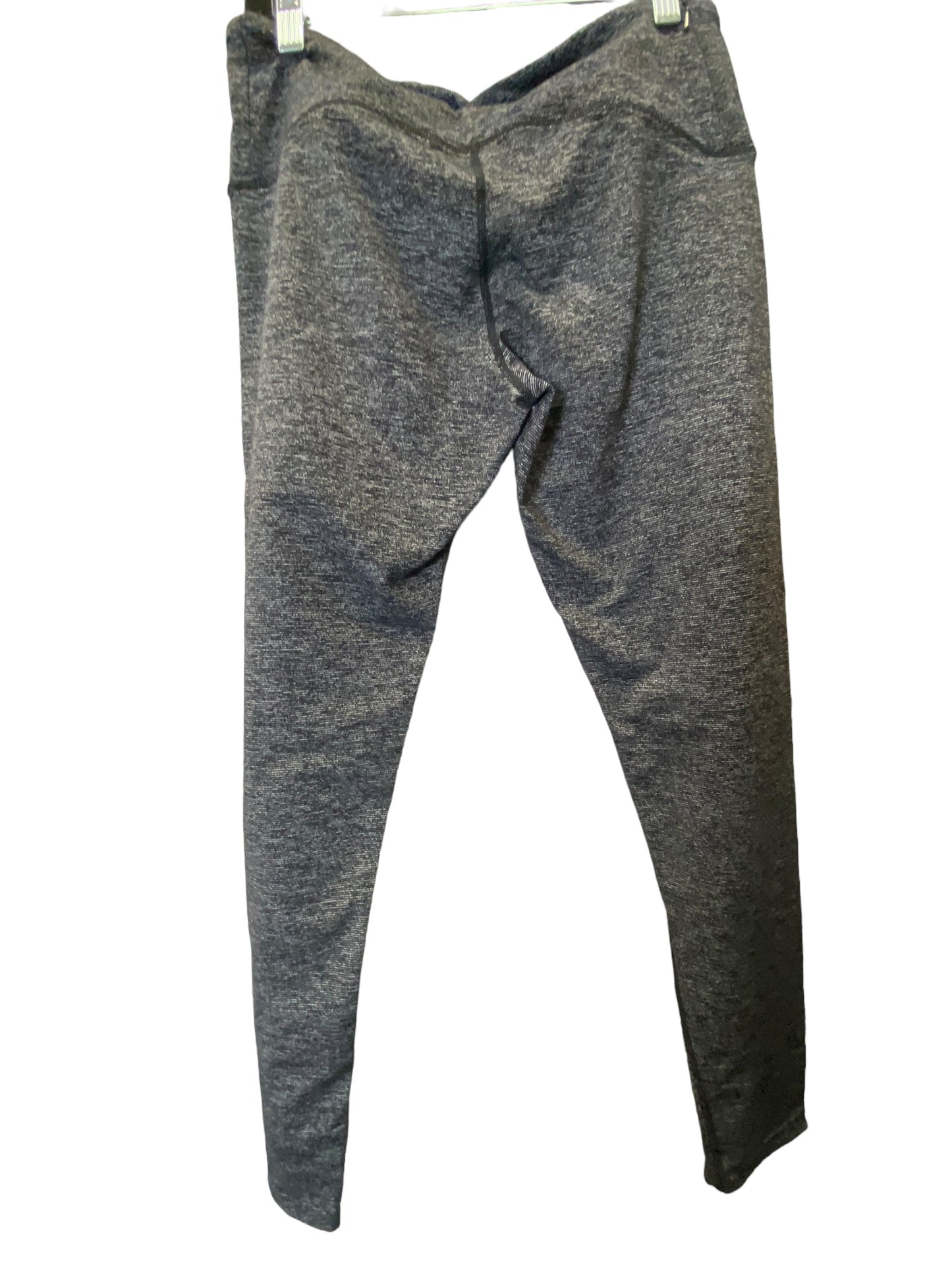 Athletic Leggings By Tuff Athletics In Grey, Size: M