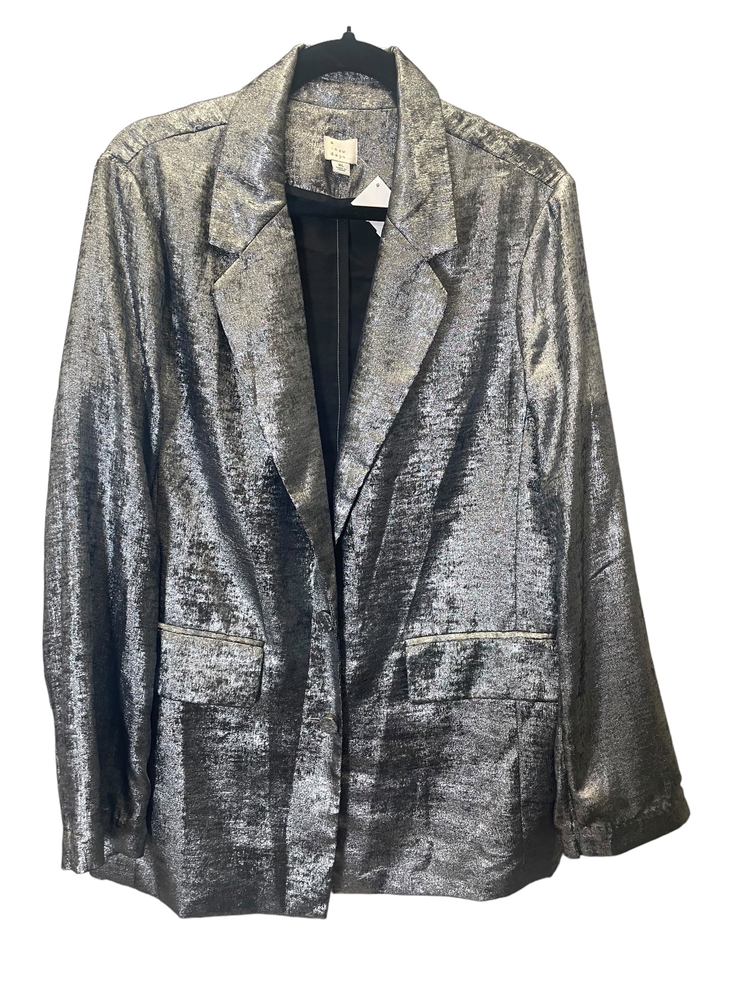 Jacket Other By A New Day In Silver, Size: Xl