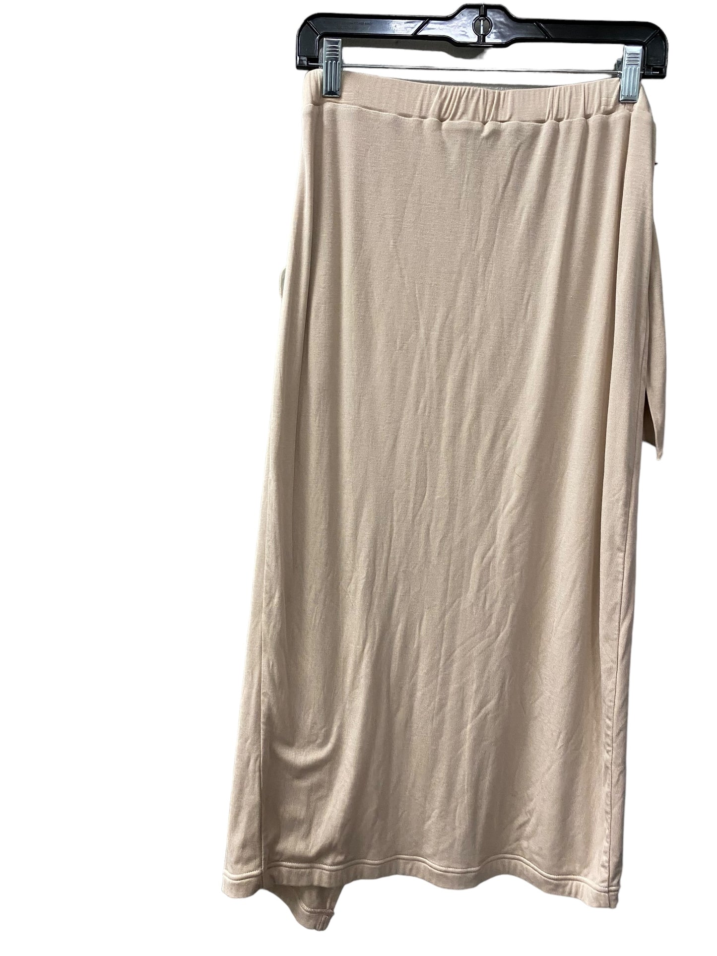 Skirt Maxi By Clothes Mentor In Tan, Size: 10