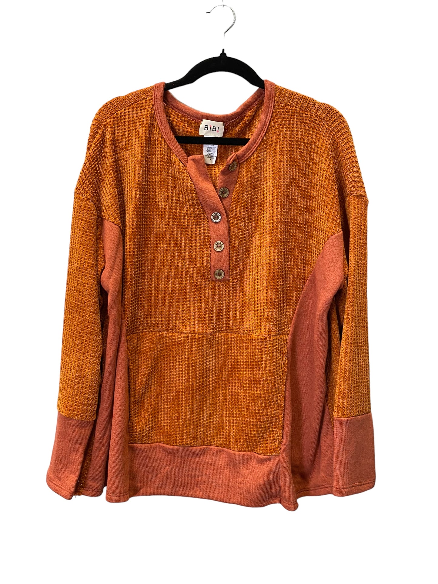 Sweater By Bibi In Orange, Size: M