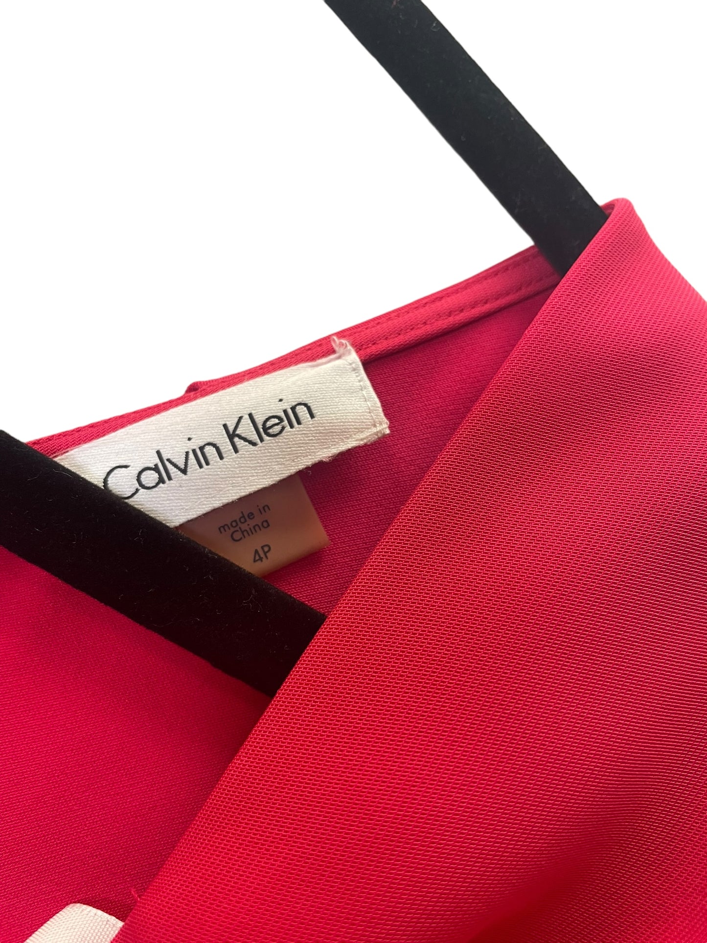 Dress Party Short By Calvin Klein In Pink, Size: S