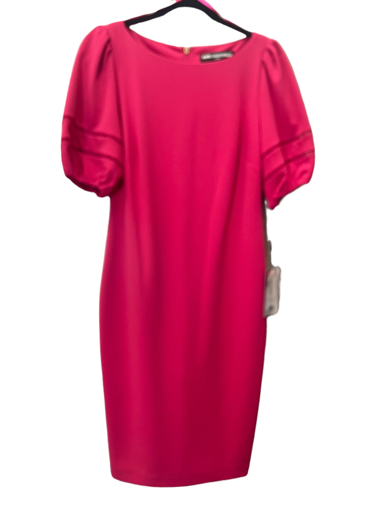 Dress Designer By Karl Lagerfeld In Pink, Size: S