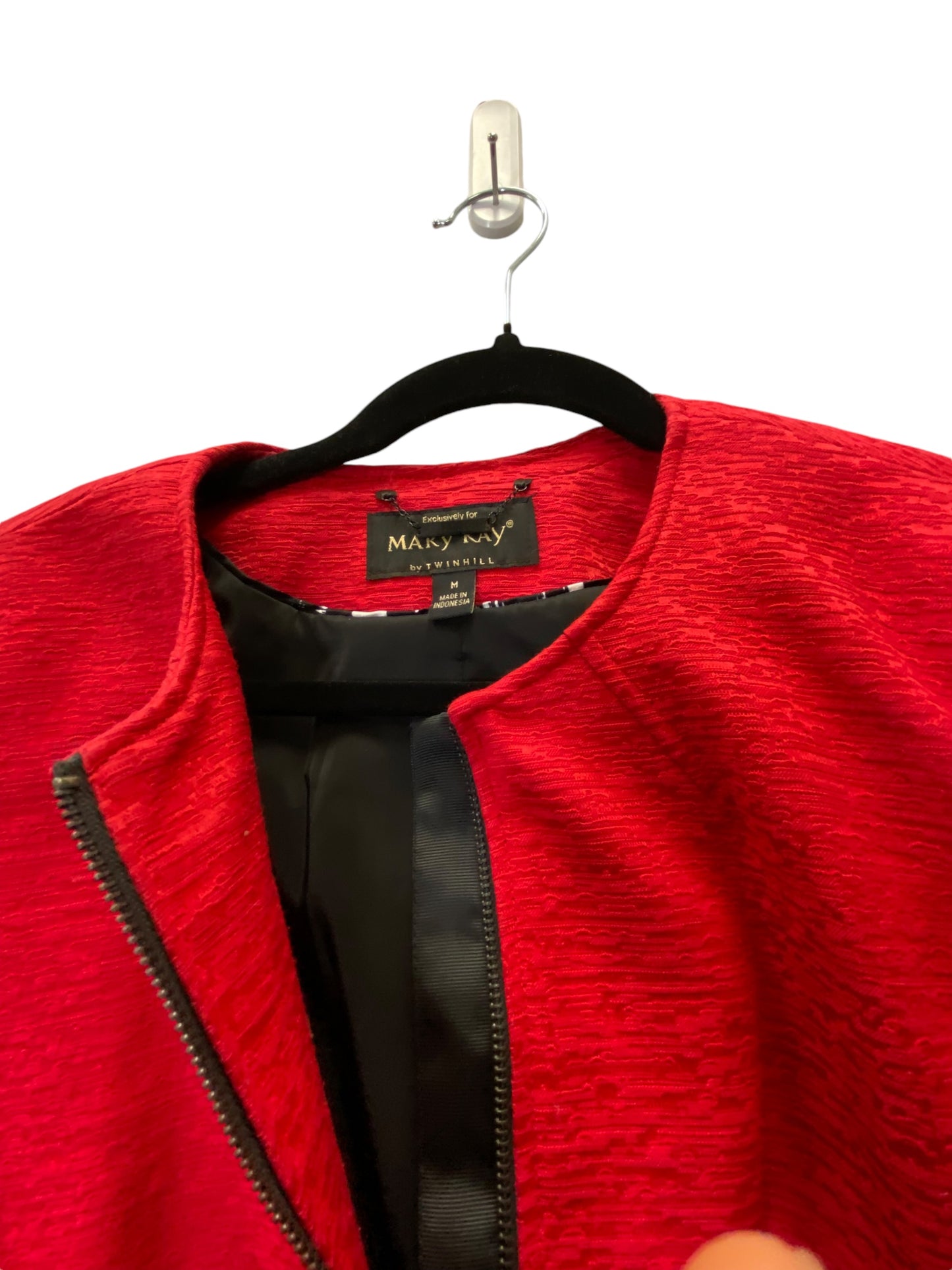 Blazer By Mary Kay In Red, Size: M