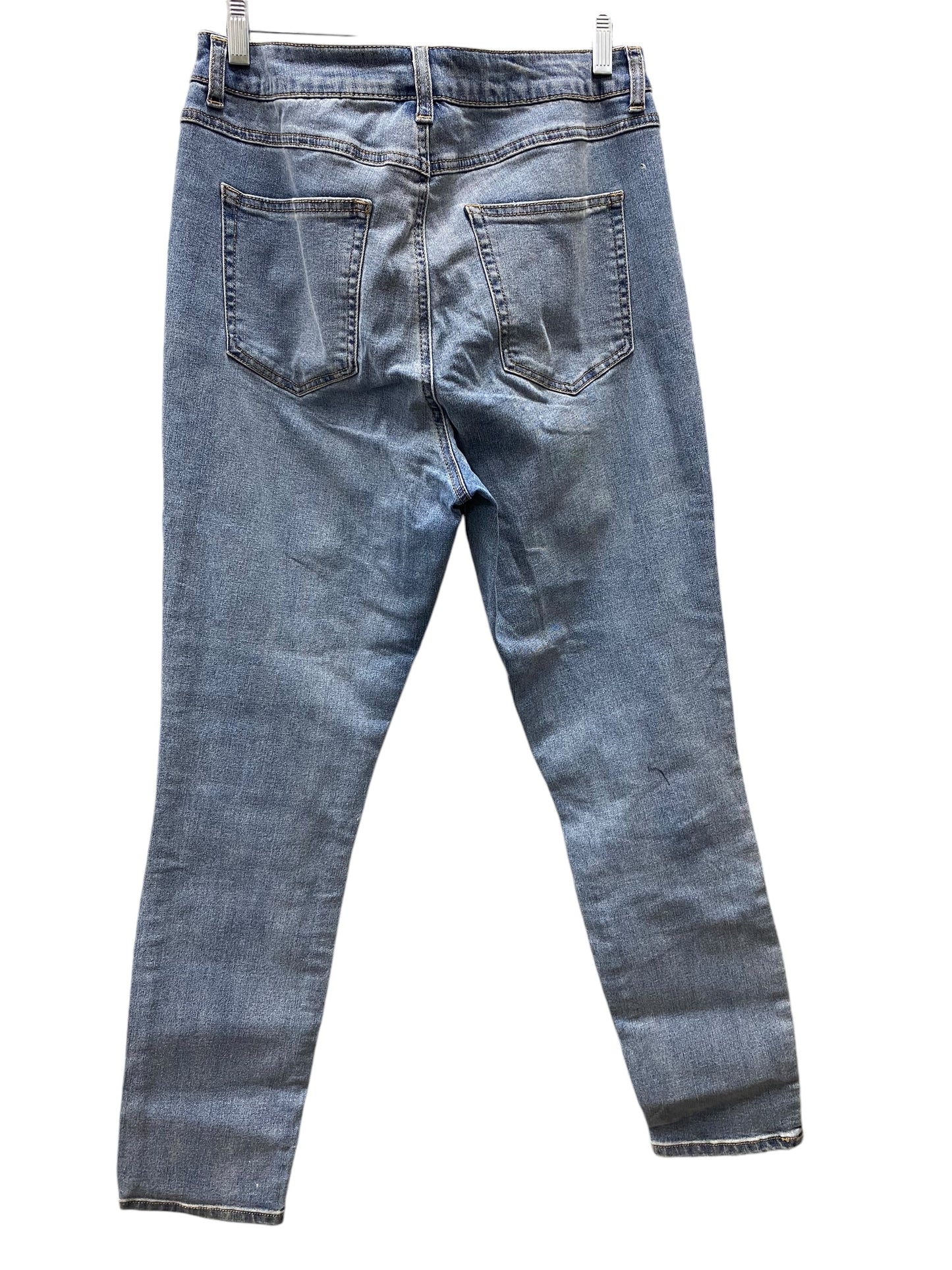 Jeans Straight By Hannah In Blue Denim, Size: 12