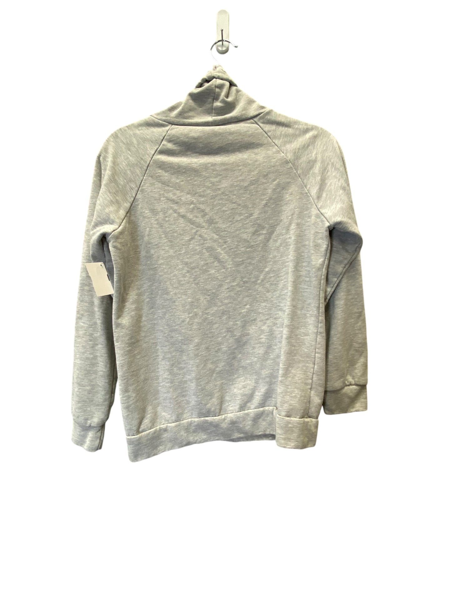 Sweatshirt Collar By Clothes Mentor In Grey, Size: M