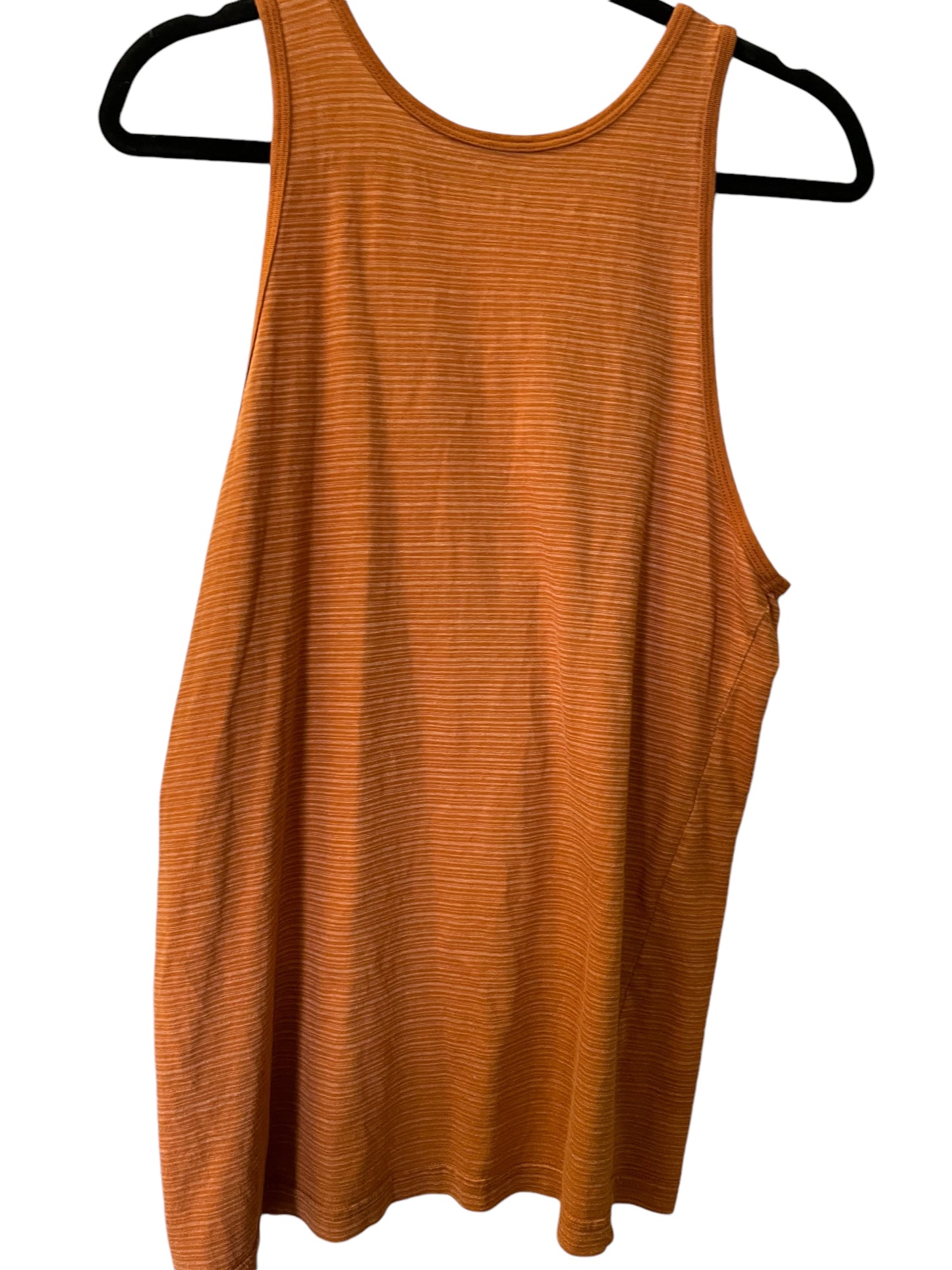 Athletic Tank Top By Retro In Orange, Size: S