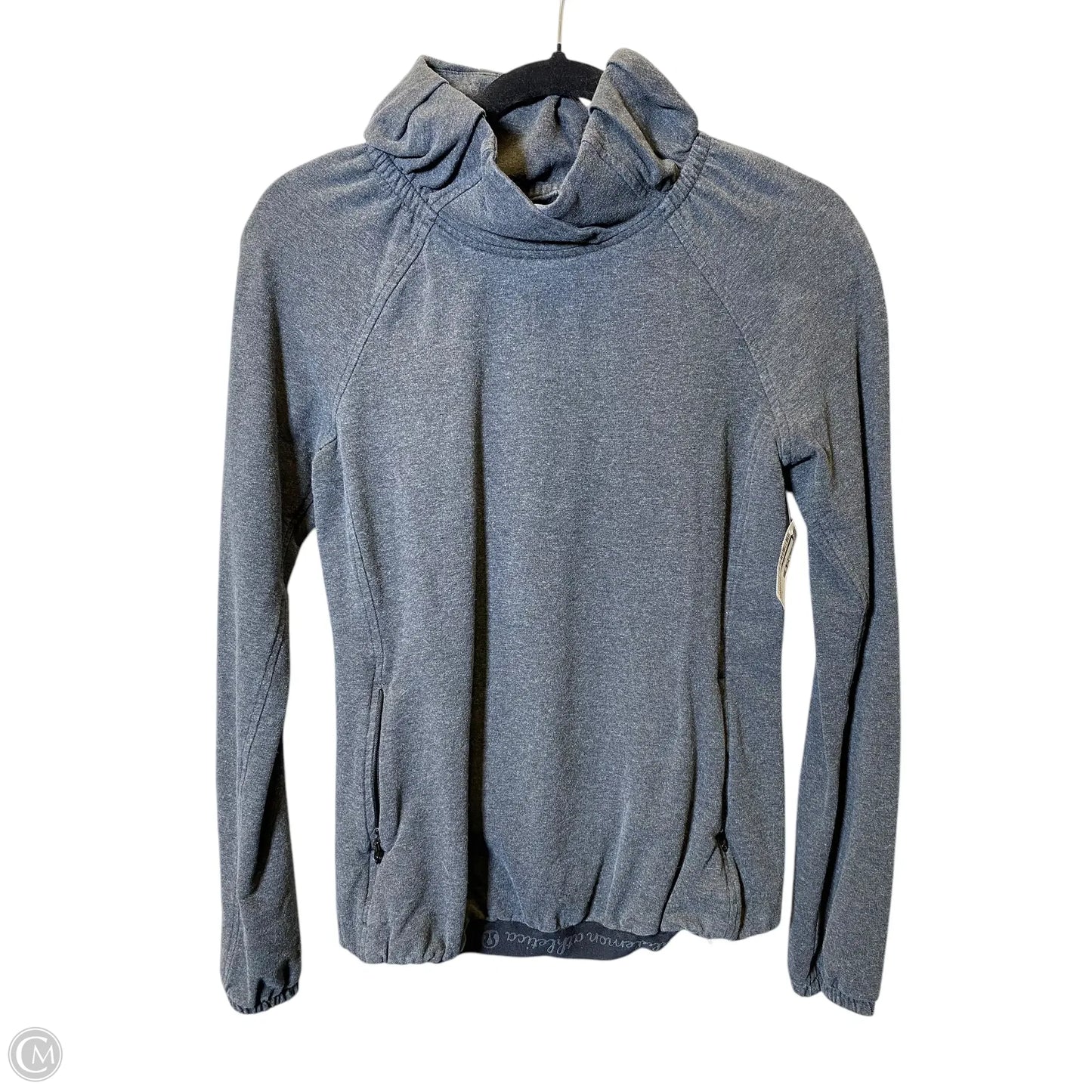 Sweatshirt Collar By Lululemon In Grey, Size: S