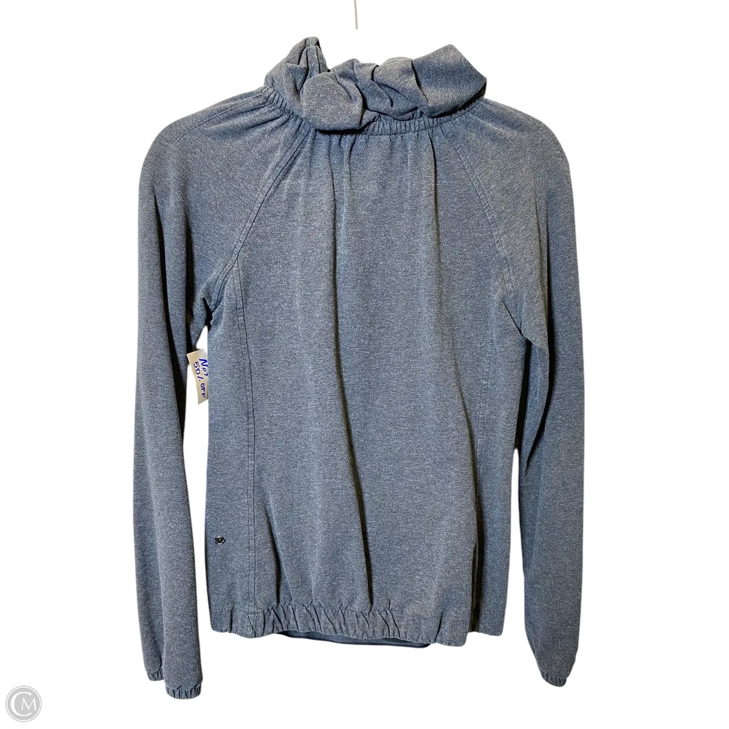 Sweatshirt Collar By Lululemon In Grey, Size: S