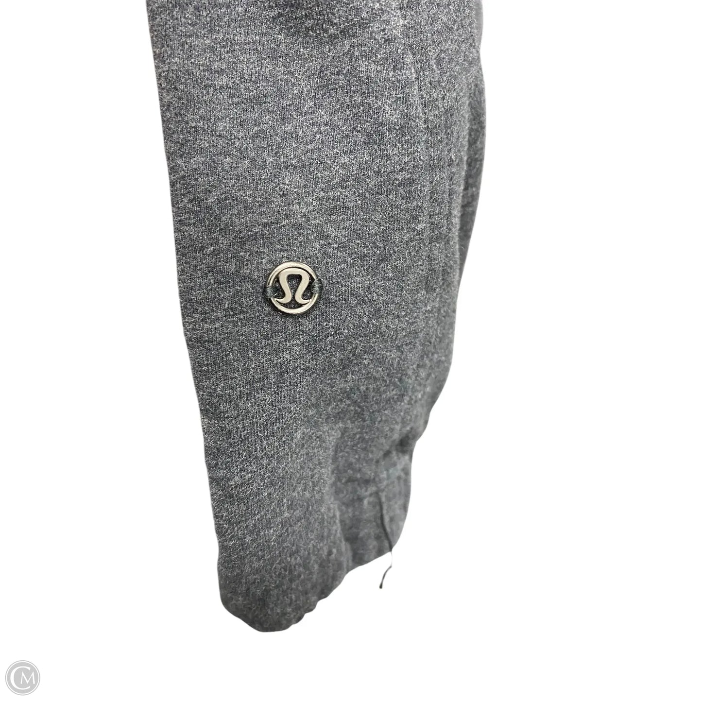 Sweatshirt Collar By Lululemon In Grey, Size: S