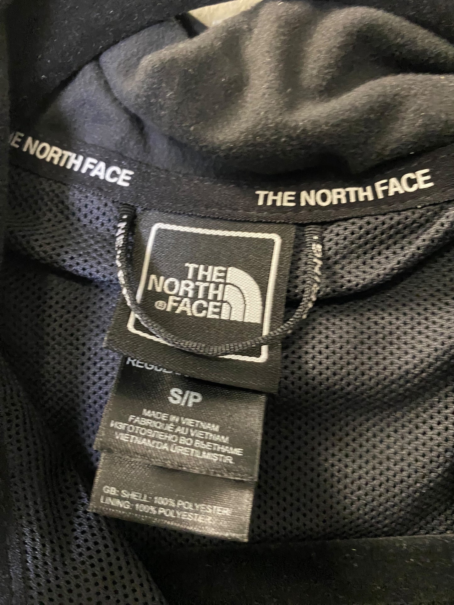 Jacket Windbreaker By The North Face In Black, Size: S