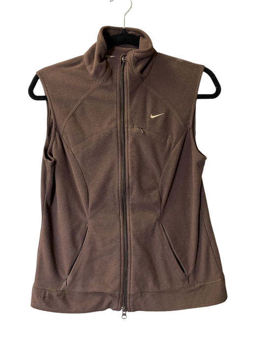 Vest Fleece By Nike In Brown, Size: S