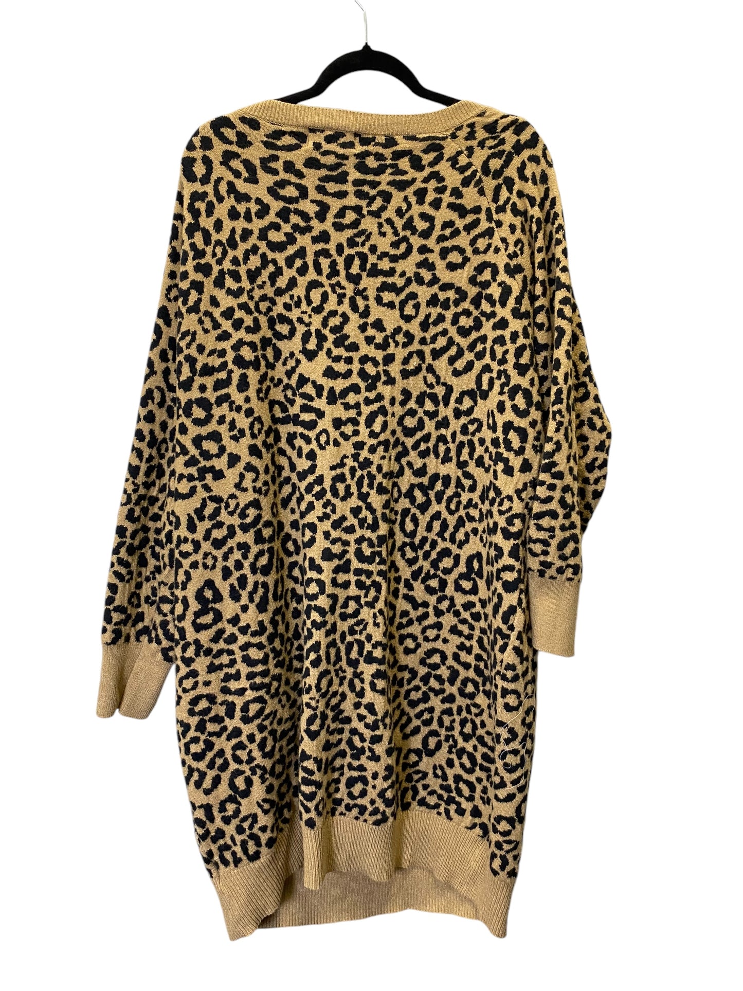 Dress Sweater By Old Navy In Animal Print, Size: 3x