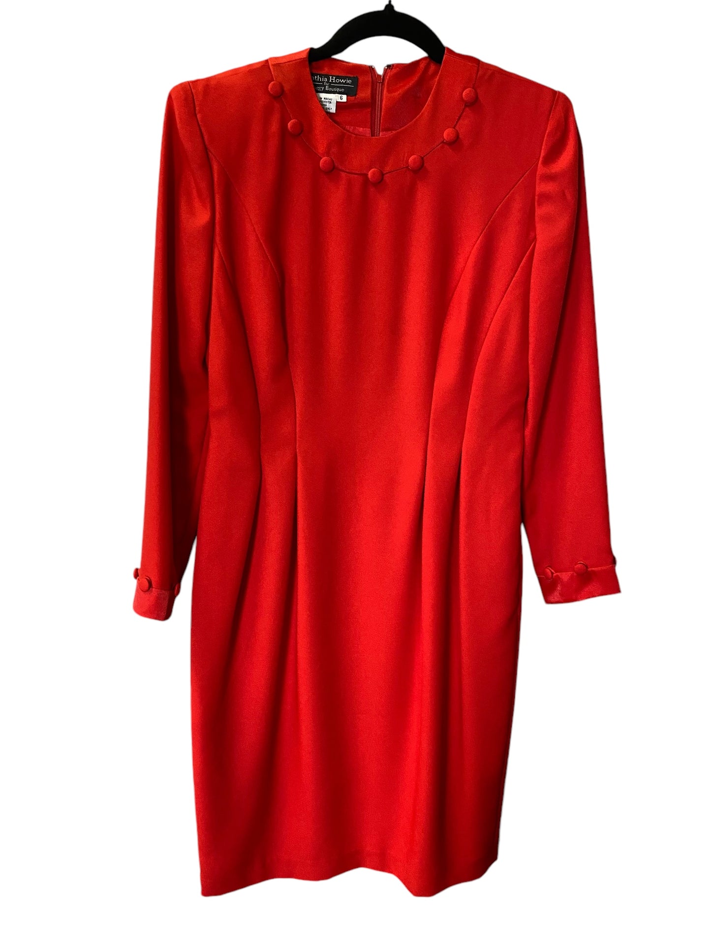 Dress Work By Clothes Mentor In Red, Size: S