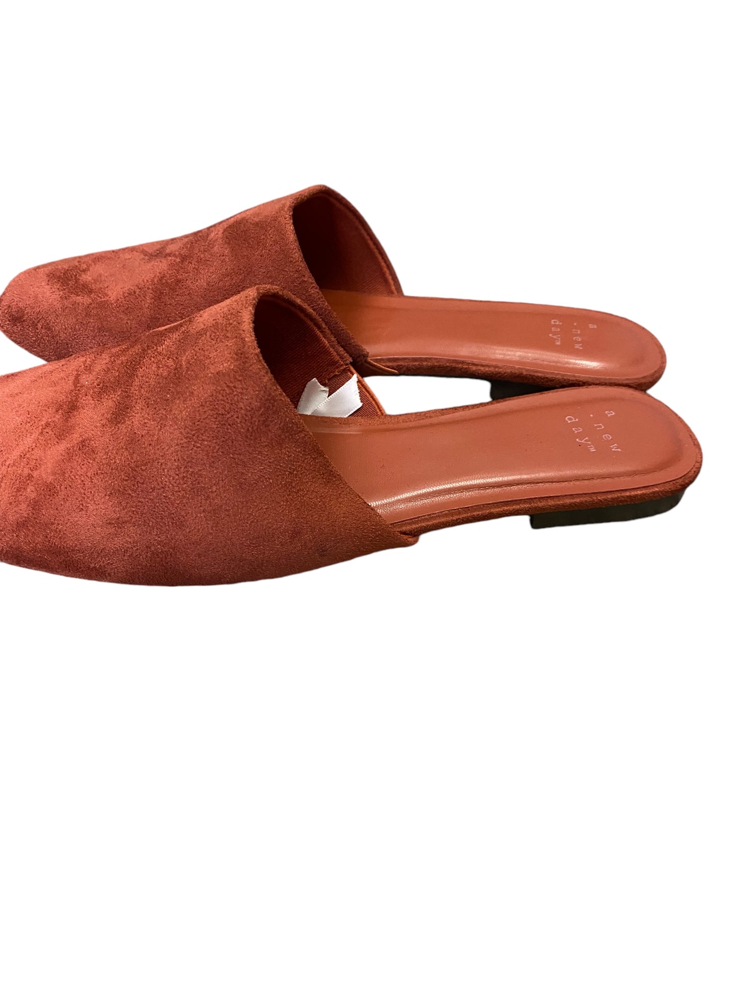 Shoes Flats By A New Day In Orange, Size: 10