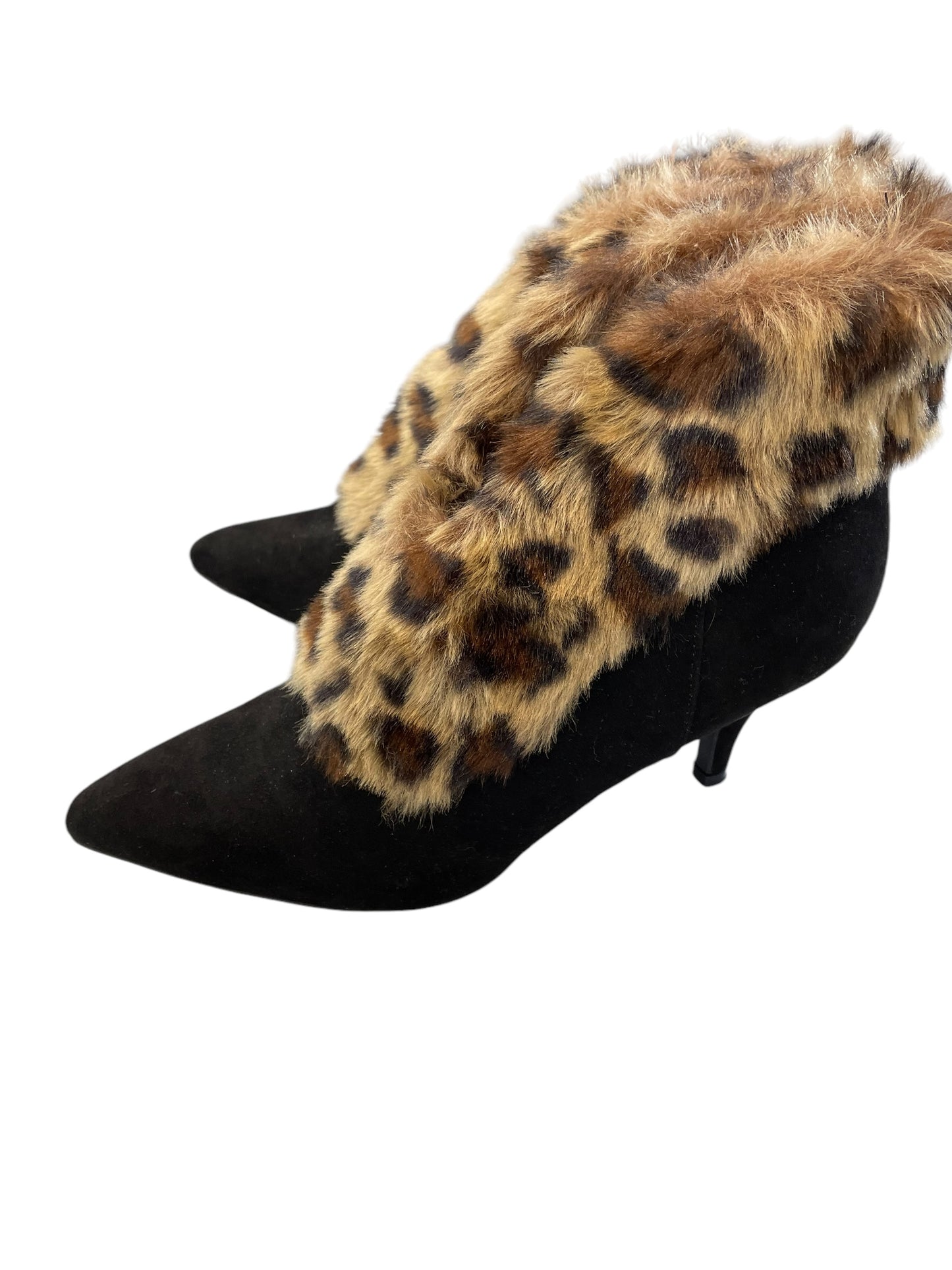 Shoes Heels Kitten By Clothes Mentor In Animal Print, Size: 10