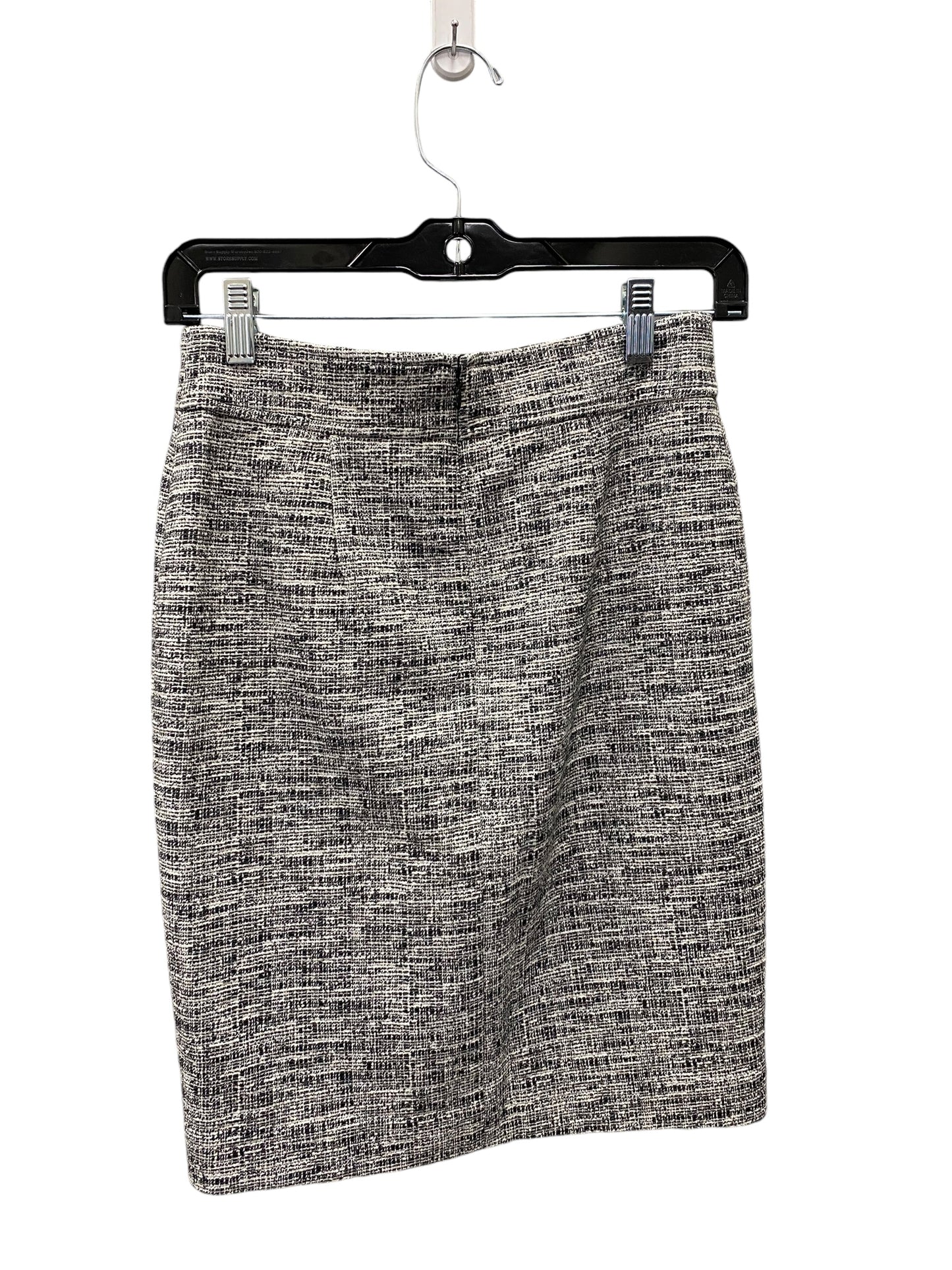 SKIRT MINI & SHORT ANN TAYLOR in GREY, Size: 2