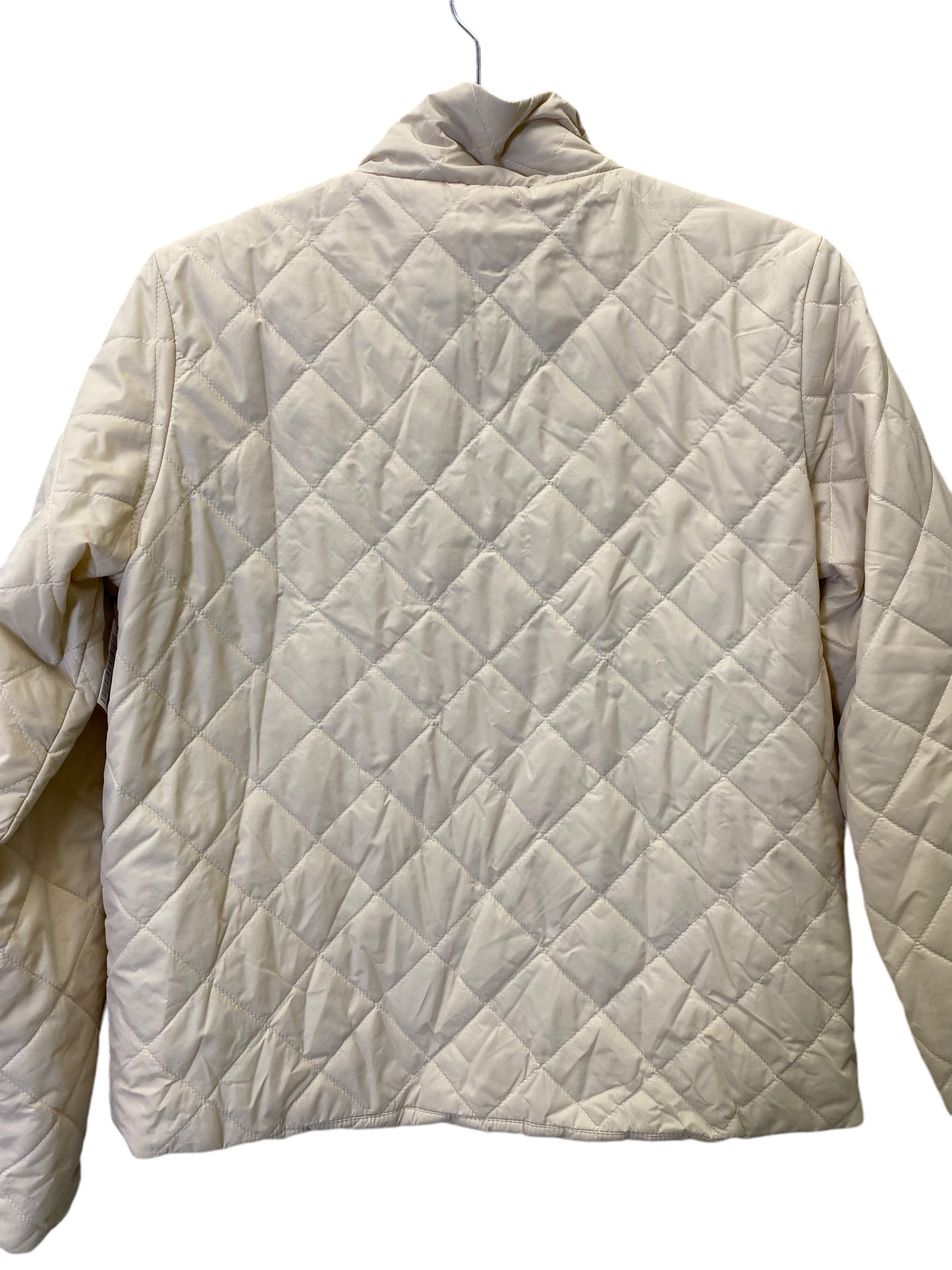 Jacket Puffer & Quilted By Clothes Mentor In Cream, Size: S